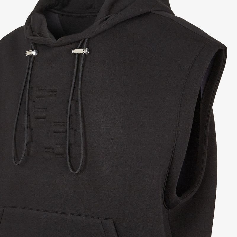 Fendi o1s1wg111225 Sweatshirt in Black Size US L / EU 52-54 / 3 - 3 Thumbnail