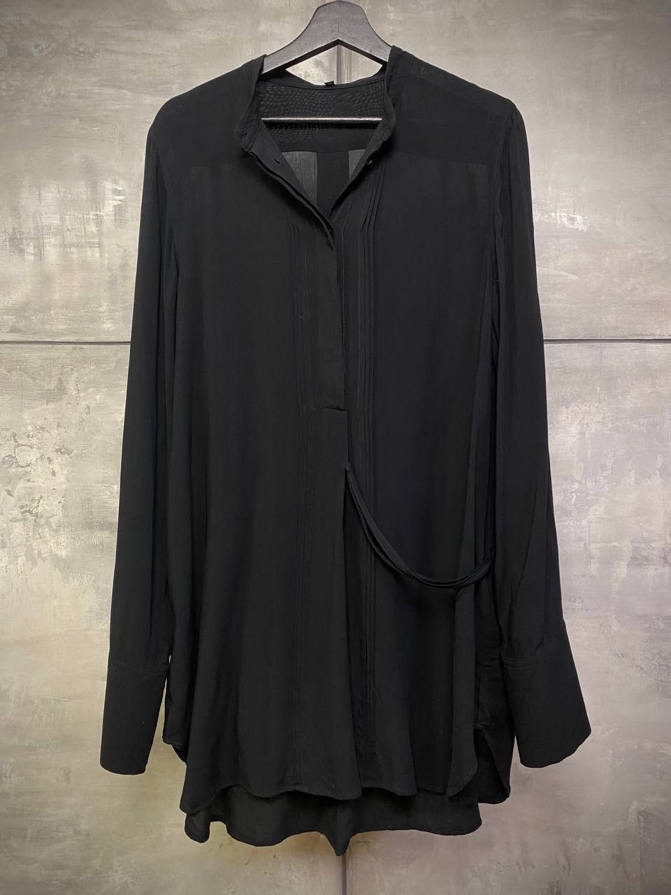 Ann Demeulemeester Shirt with pleated effect S Size 46R - 2 Thumbnail
