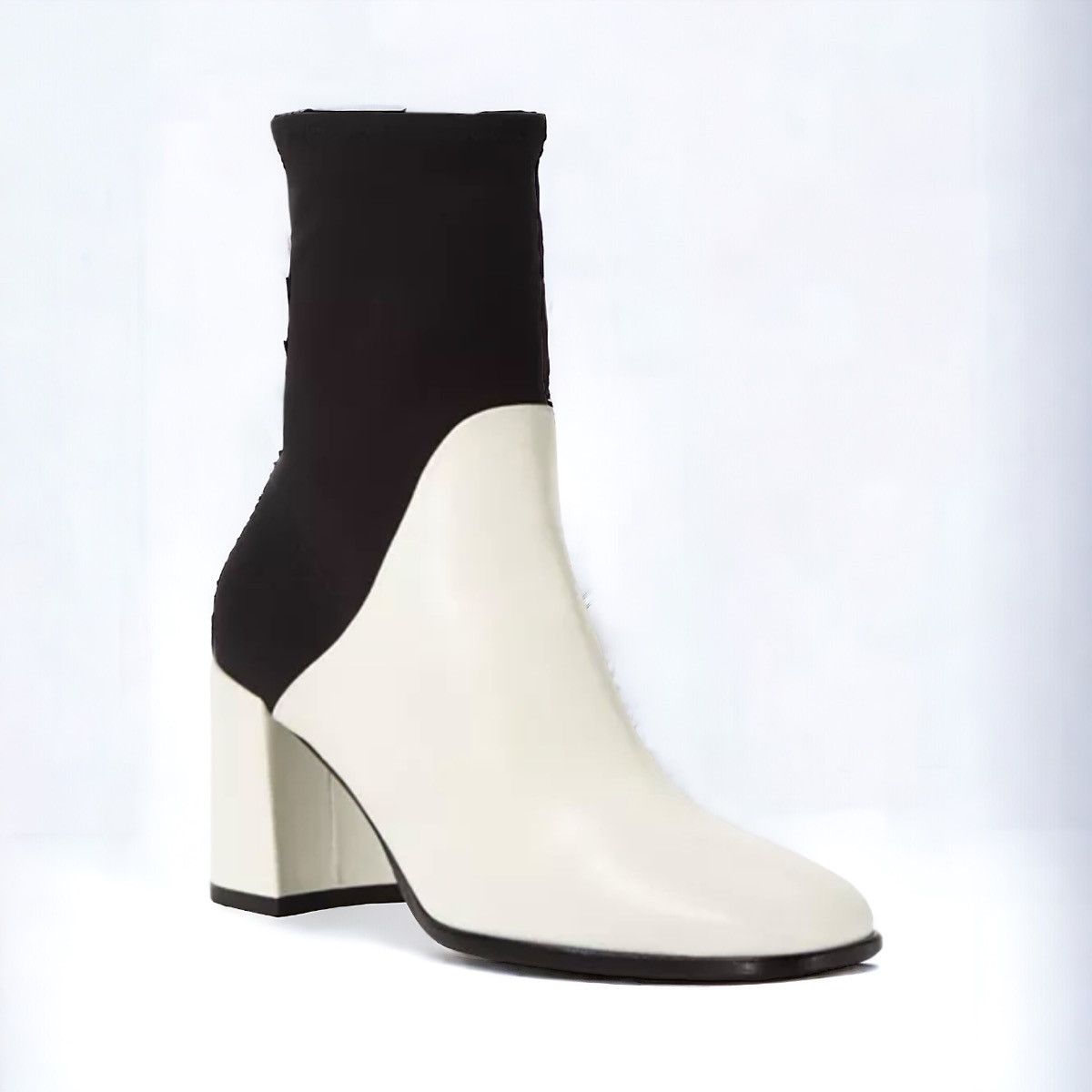 Other Via Spiga leather stretch sock boots Size US 8 / IT 38 - 1 Thumbnail