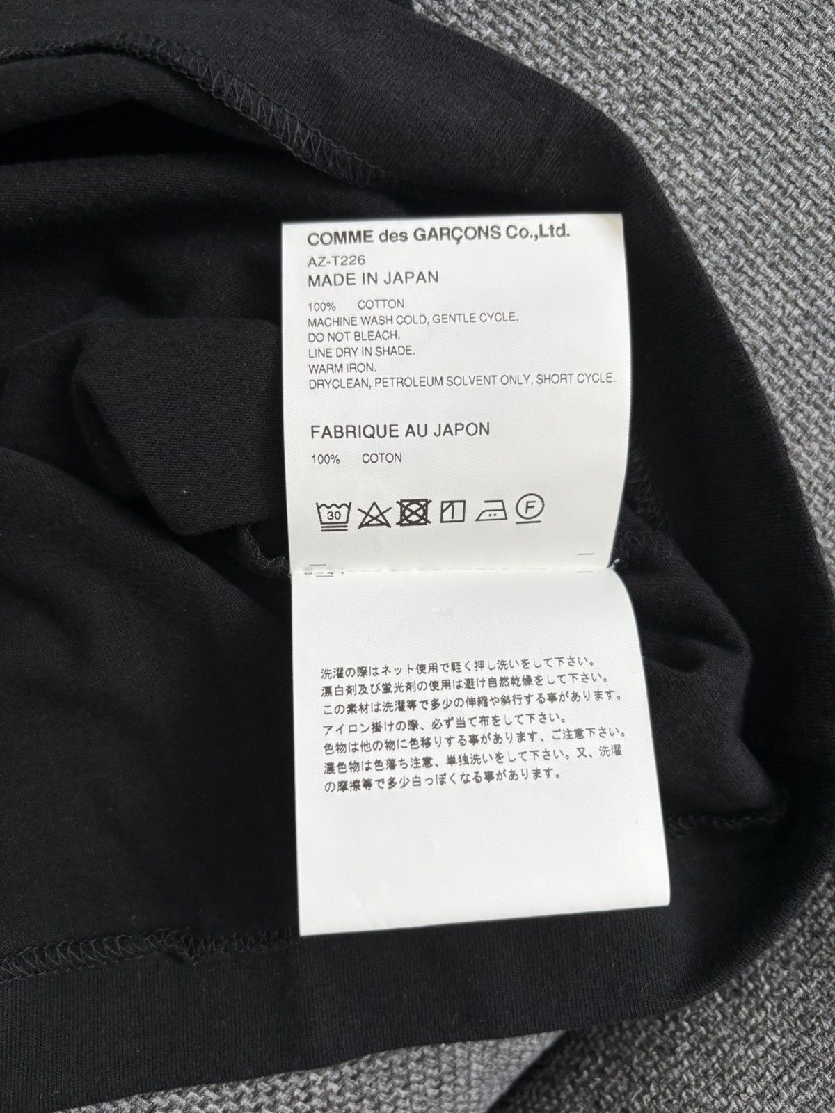 Comme des Garcons PLAY Comme Des Garcons Play Double Heart T-Shirt Size US XL / EU 56 / 4 - 7 Thumbnail