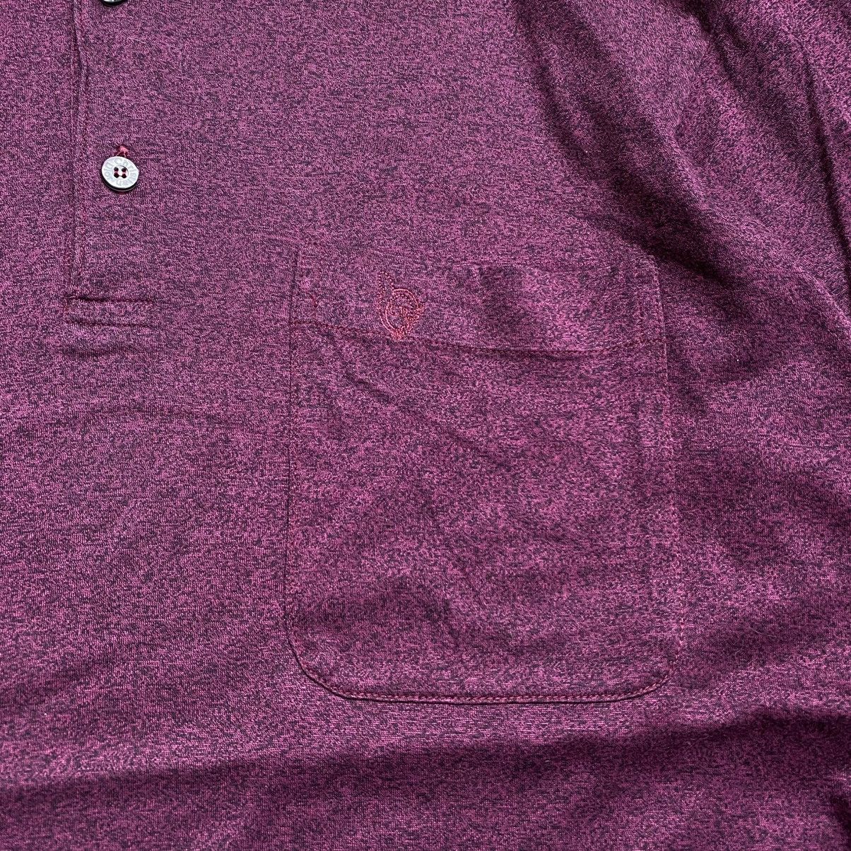 Christian Dior Monsieur 1990s Christian Dior Monsieur Maron Polo LS Shirts Size US L / EU 52-54 / 3 - 5 Thumbnail