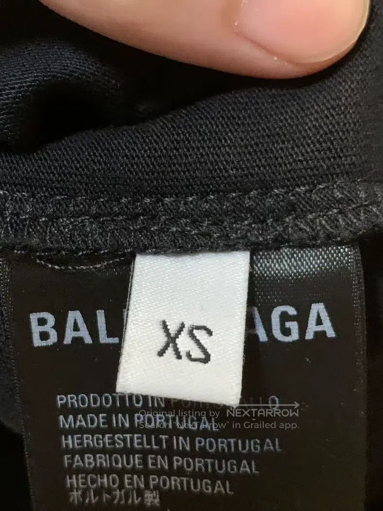 Balenciaga Balenciaga Logo Short Sleeve Size US XS / EU 42 / 0 - 4 Thumbnail