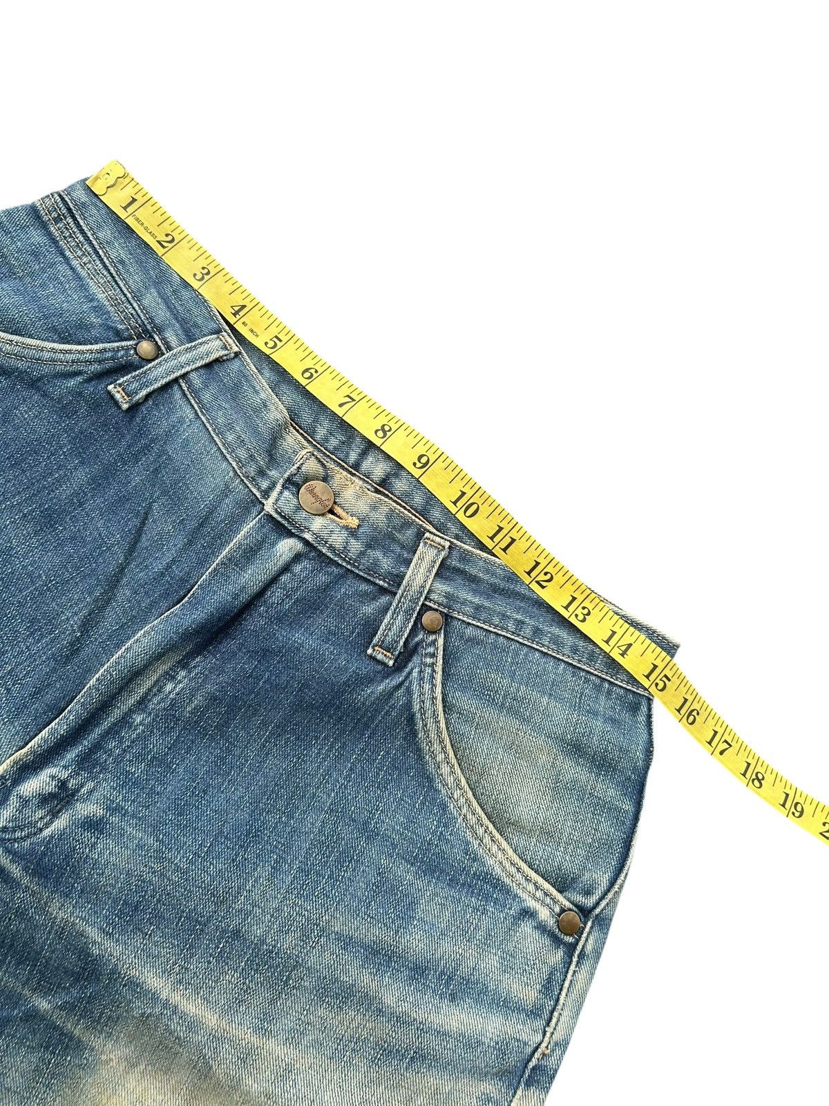 Kapital × Vintage × Wrangler VINTAGE WRANGLER BLUE BELL SELVEDGE DISTRESSED RUSTY DENIM Size US 30 / EU 46 - 16 Thumbnail