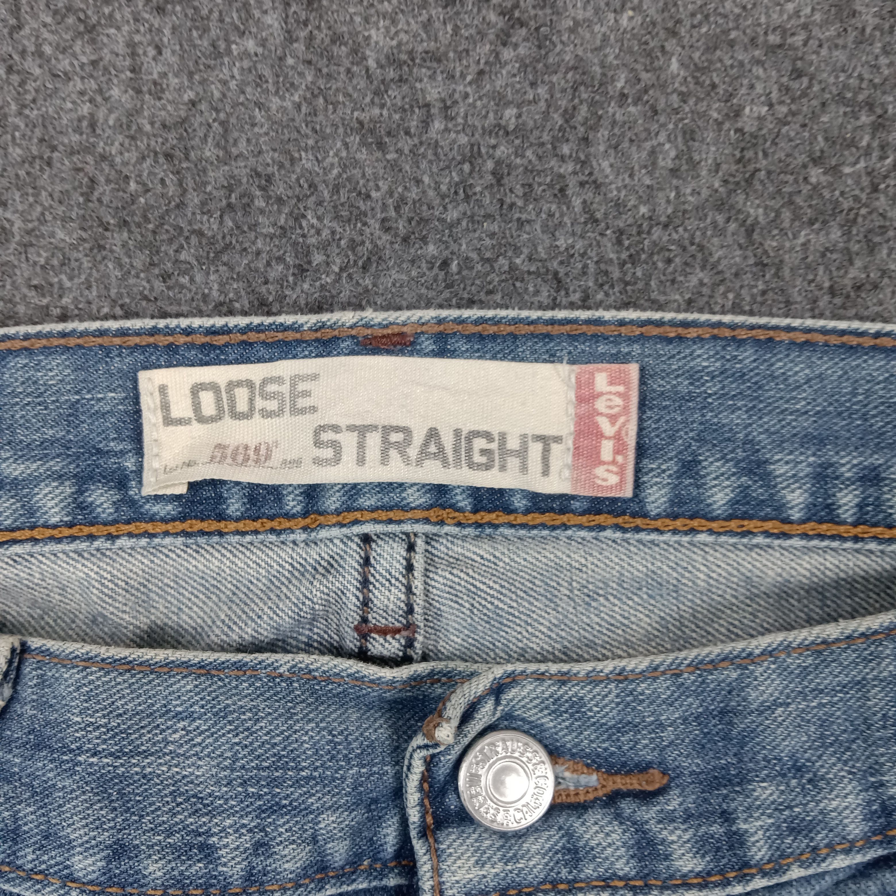 Levi's Levi's 569 Loose Fit American Distressed Denim Jeans C280N18 Size US 34 / EU 50 - 4 Thumbnail