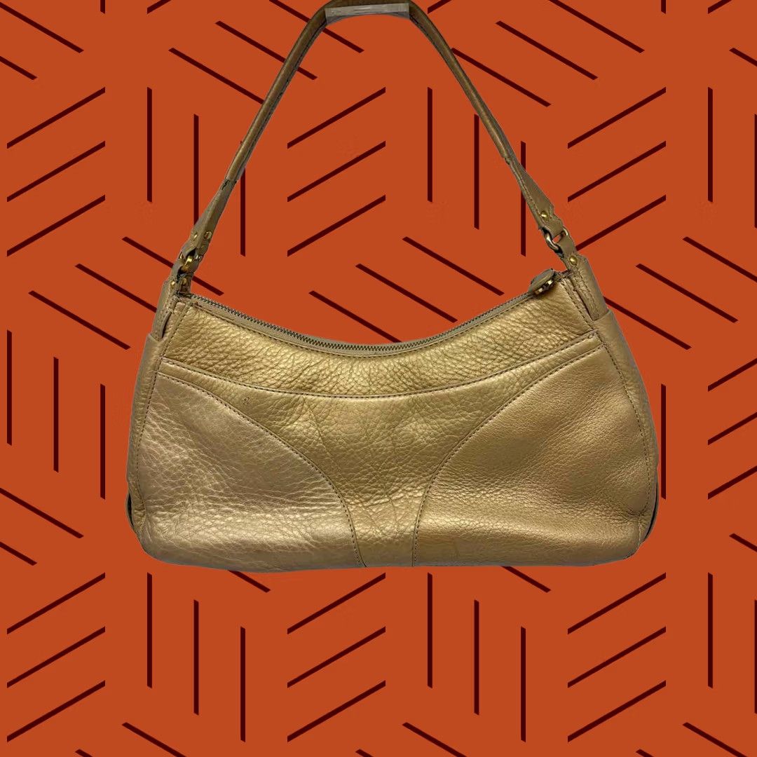 Cole Haan Cole Haan Pebbled Tan Shoulder Bag Size ONE SIZE - 1 Thumbnail