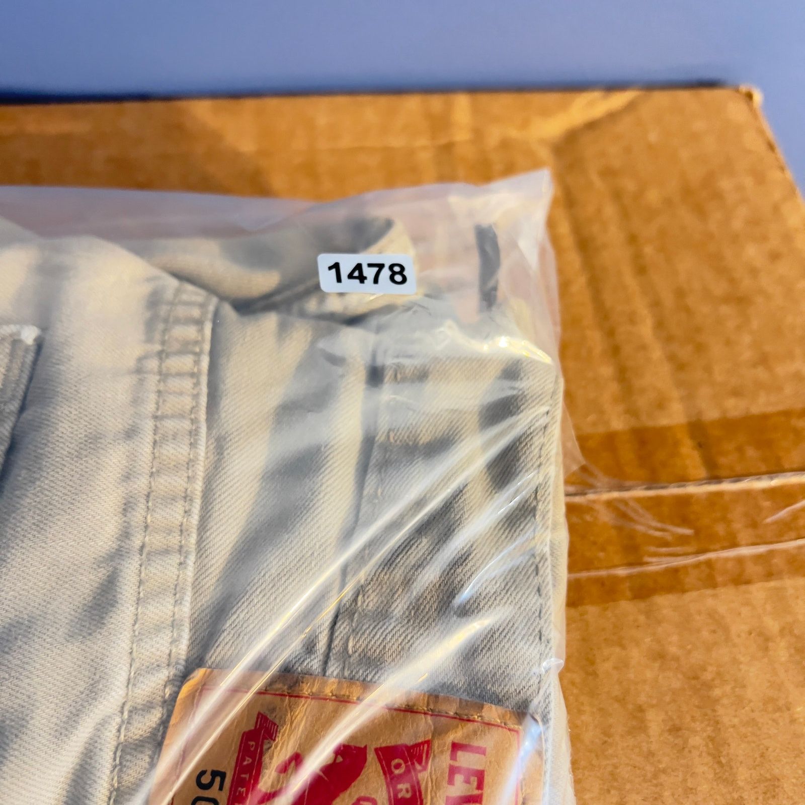 Levi's Levi's 505 Jeans Men 34W x 30L Brown Straight Leg 00505-0718 Size US 34 / EU 50 - 17 Thumbnail
