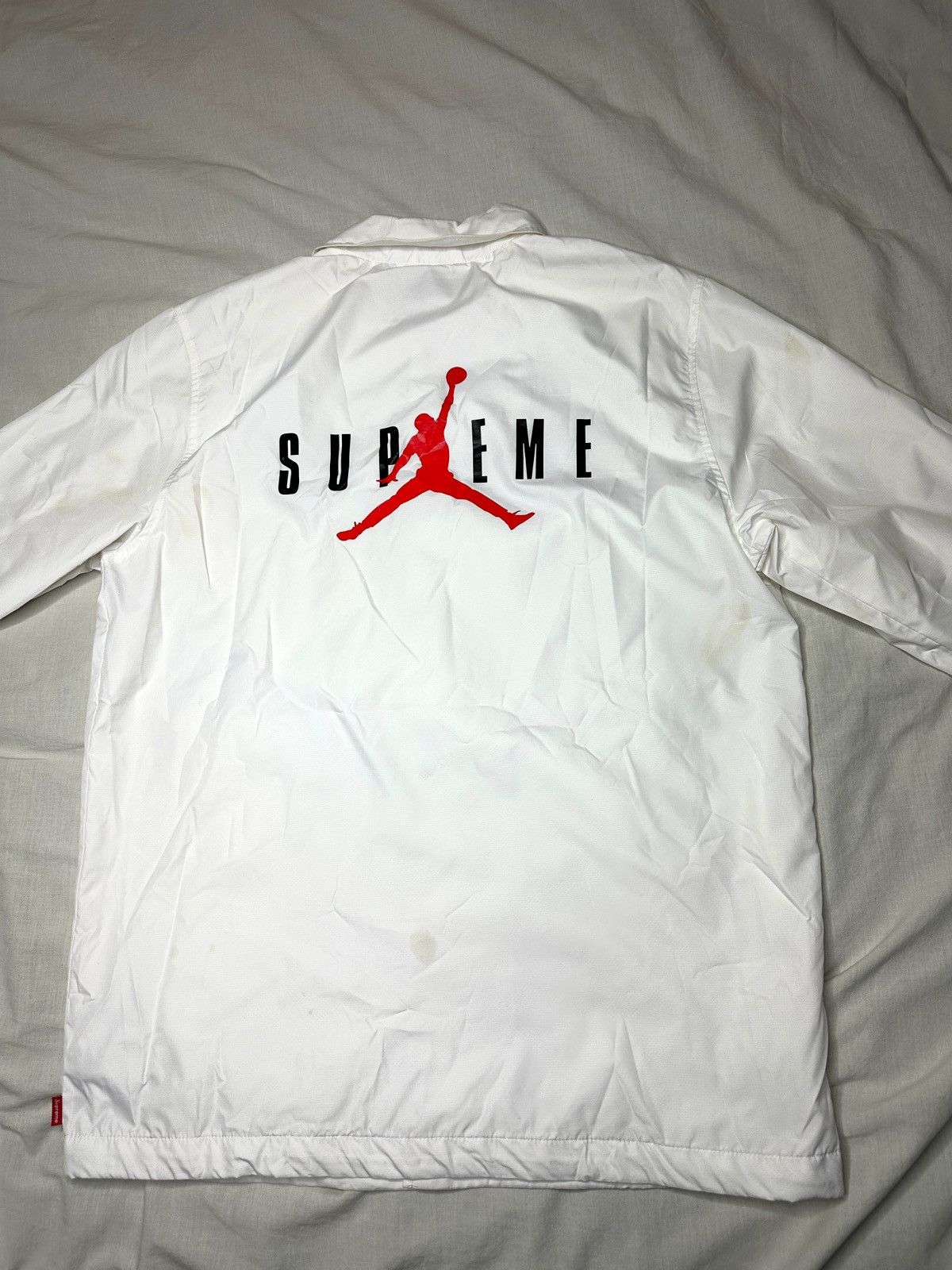 Jordan Brand × Supreme Supreme Jordan Coaches Jacket Size US M / EU 48-50 / 2 - 4 Thumbnail