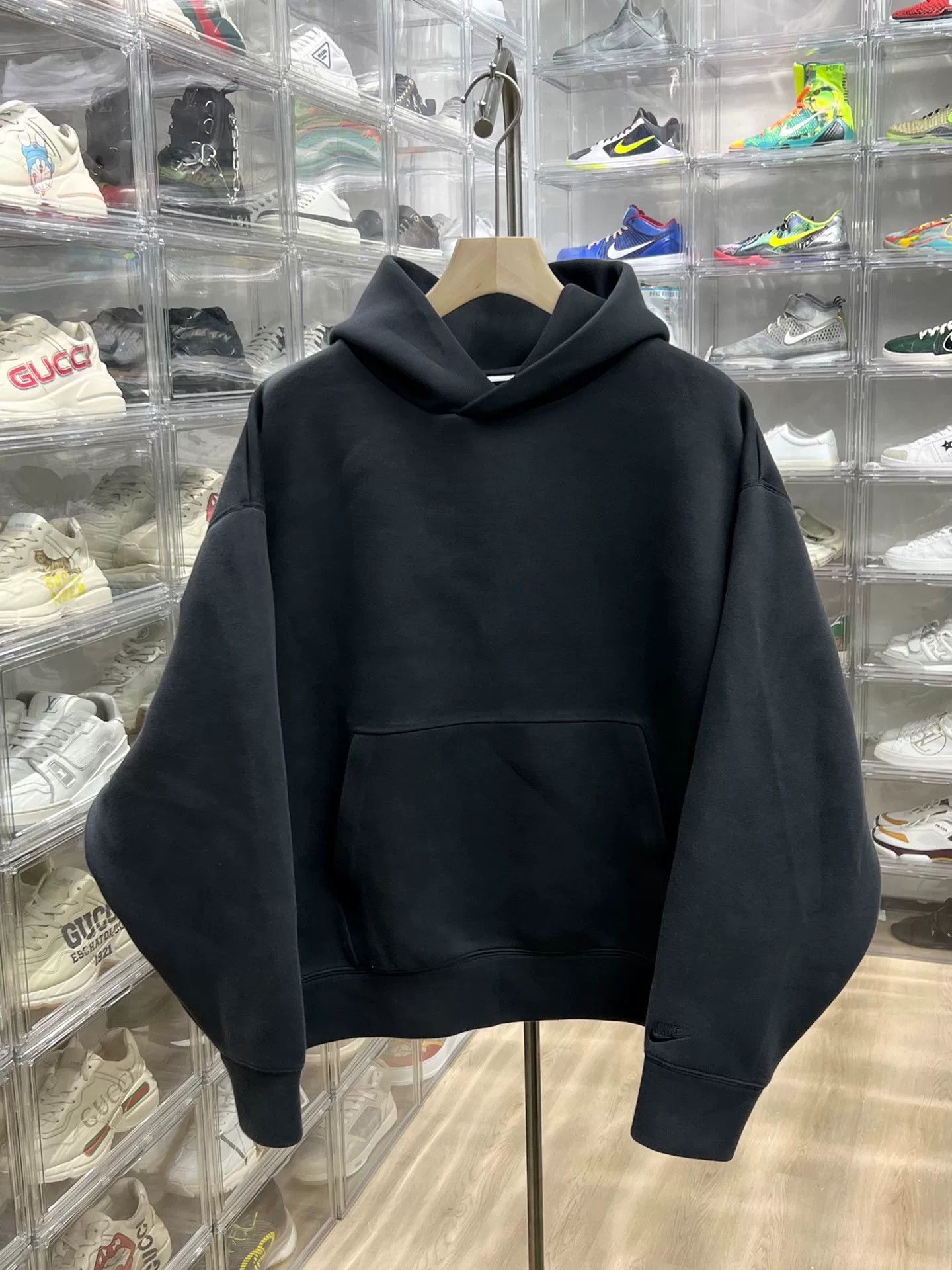 Nike Nike Cotton Black Hoodie xxl Men Size US XXL / EU 58 / 5 - 1 Thumbnail