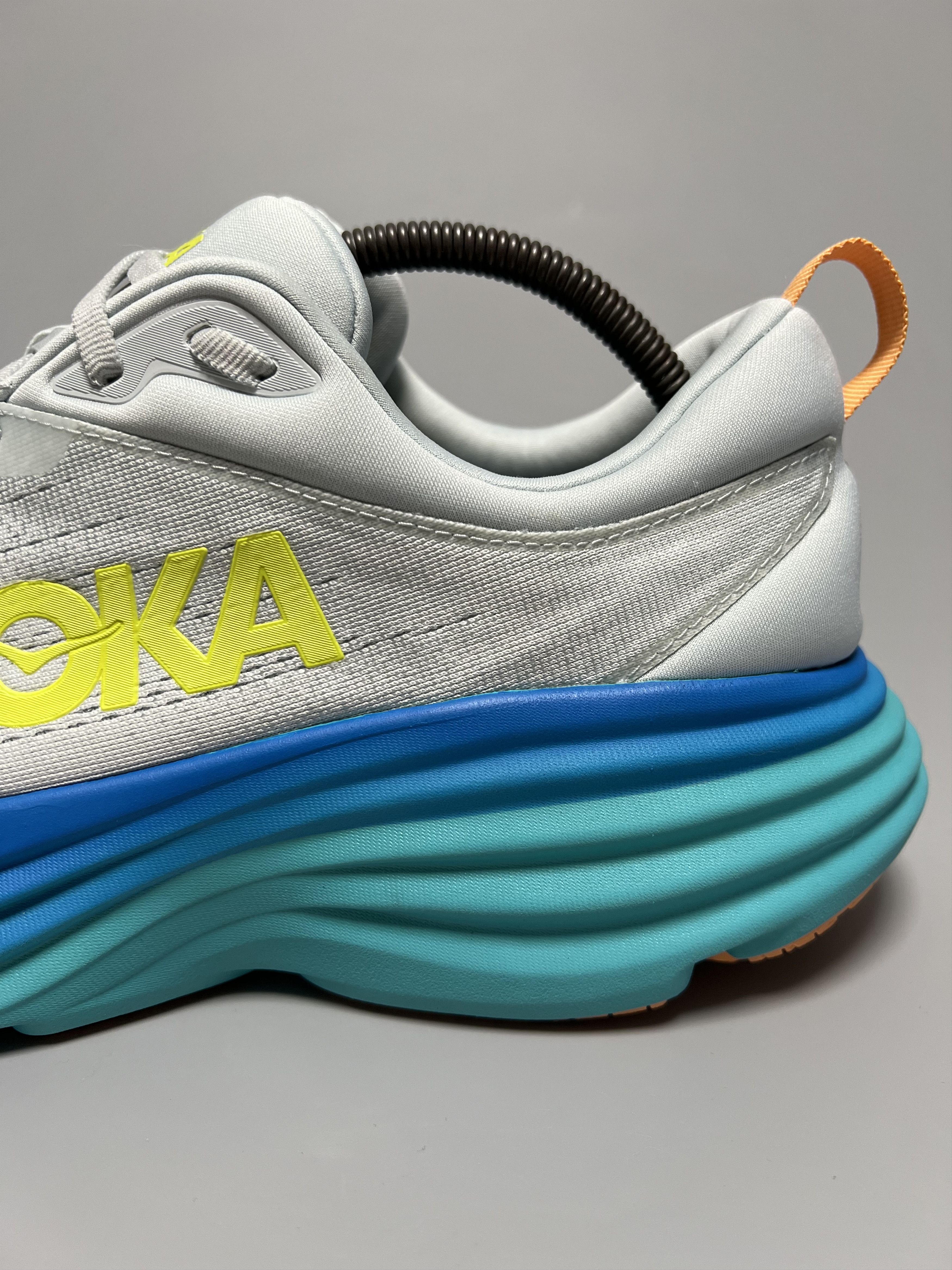 Hoka 12D Hoka One One Bondi 8 Men's Running Shoes Walking Gym Size US 12 / EU 45 - 9 Thumbnail
