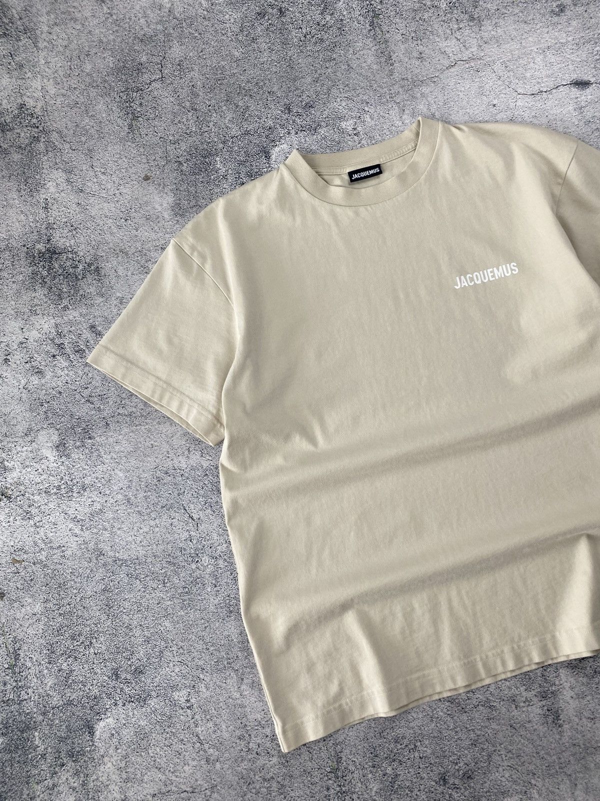 Jacquemus Rare Jacquemus Hype Beige Tee Size US M / EU 48-50 / 2 - 5 Thumbnail