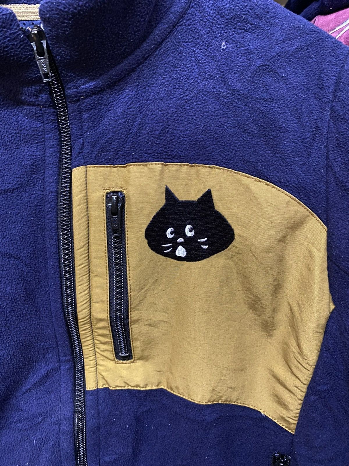 Issey Miyake × Ne-Net × Tsumori Chisato Vintage Rare Ne-net Fleece Sweater Size US M / EU 48-50 / 2 - 4 Thumbnail