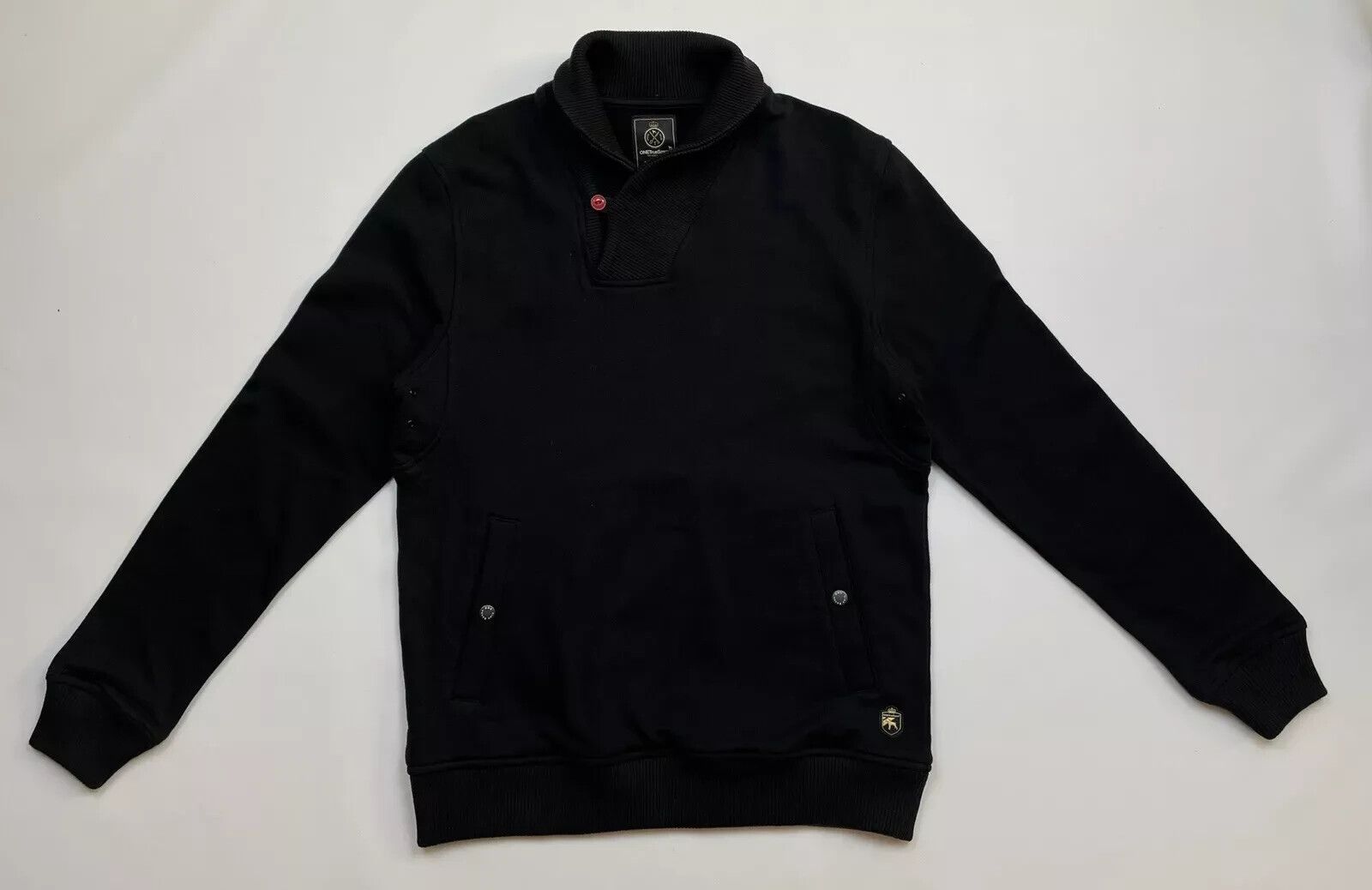 Vintage ONE TRUE SAXON SWEATSHIRT SWEATER PULLOVER MENS LONG SLEEVE Size US M / EU 48-50 / 2 - 1 Thumbnail