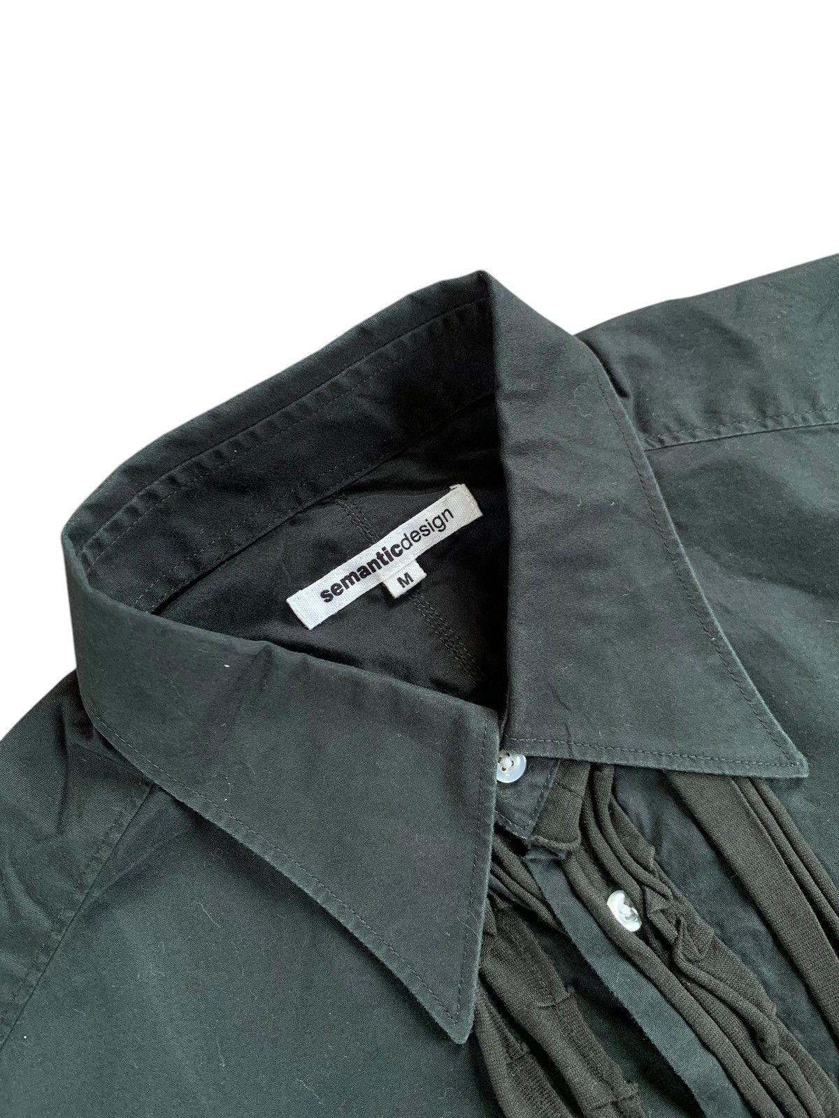 If Six Was Nine × KMRii × semanticdesign Rare Semantic Design black beautifull shirt Size US M / EU 48-50 / 2 - 3 Thumbnail