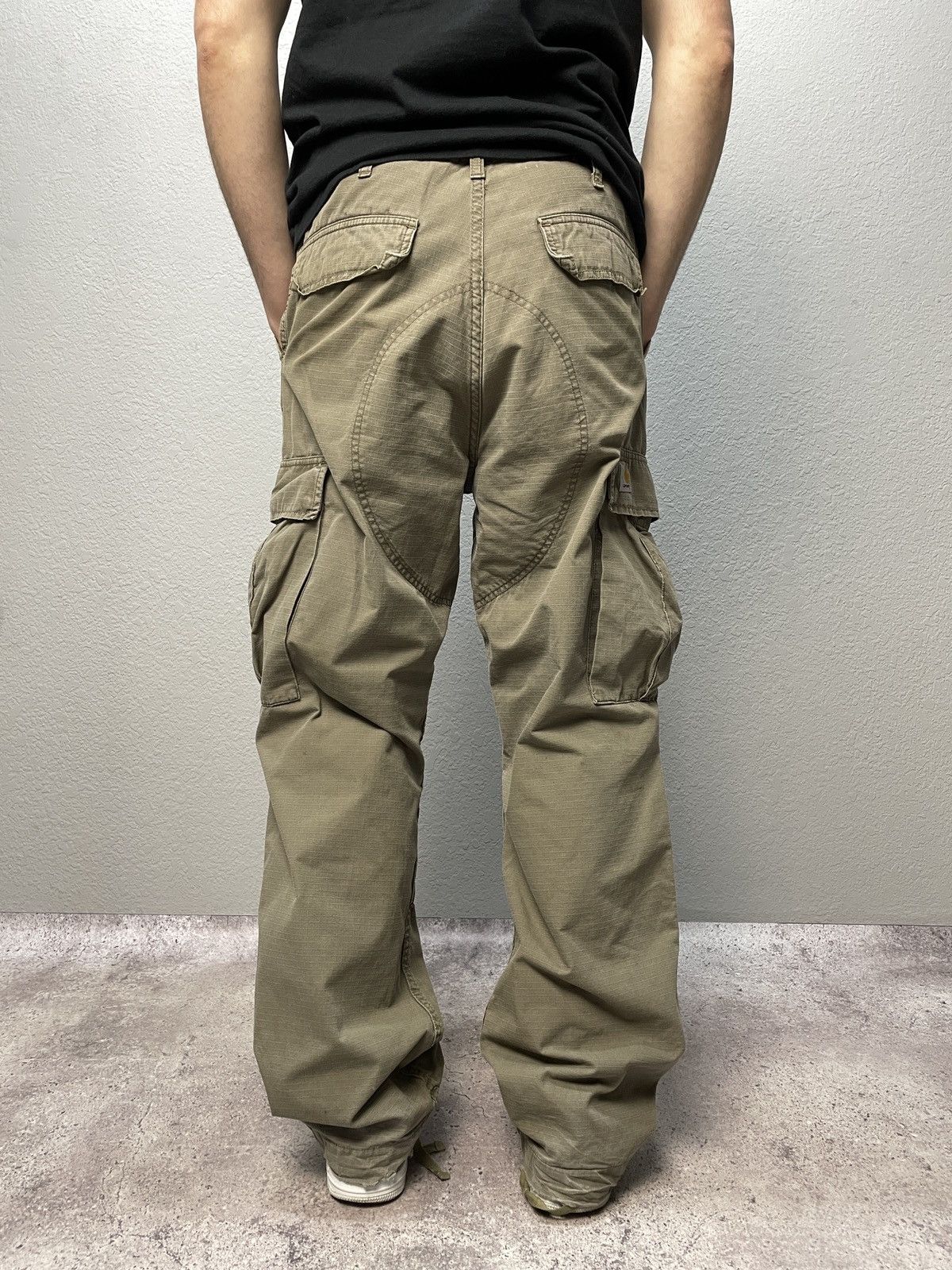 Vintage Carhartt Cargo Pants Jeans Y2K Style Baggy Fit
