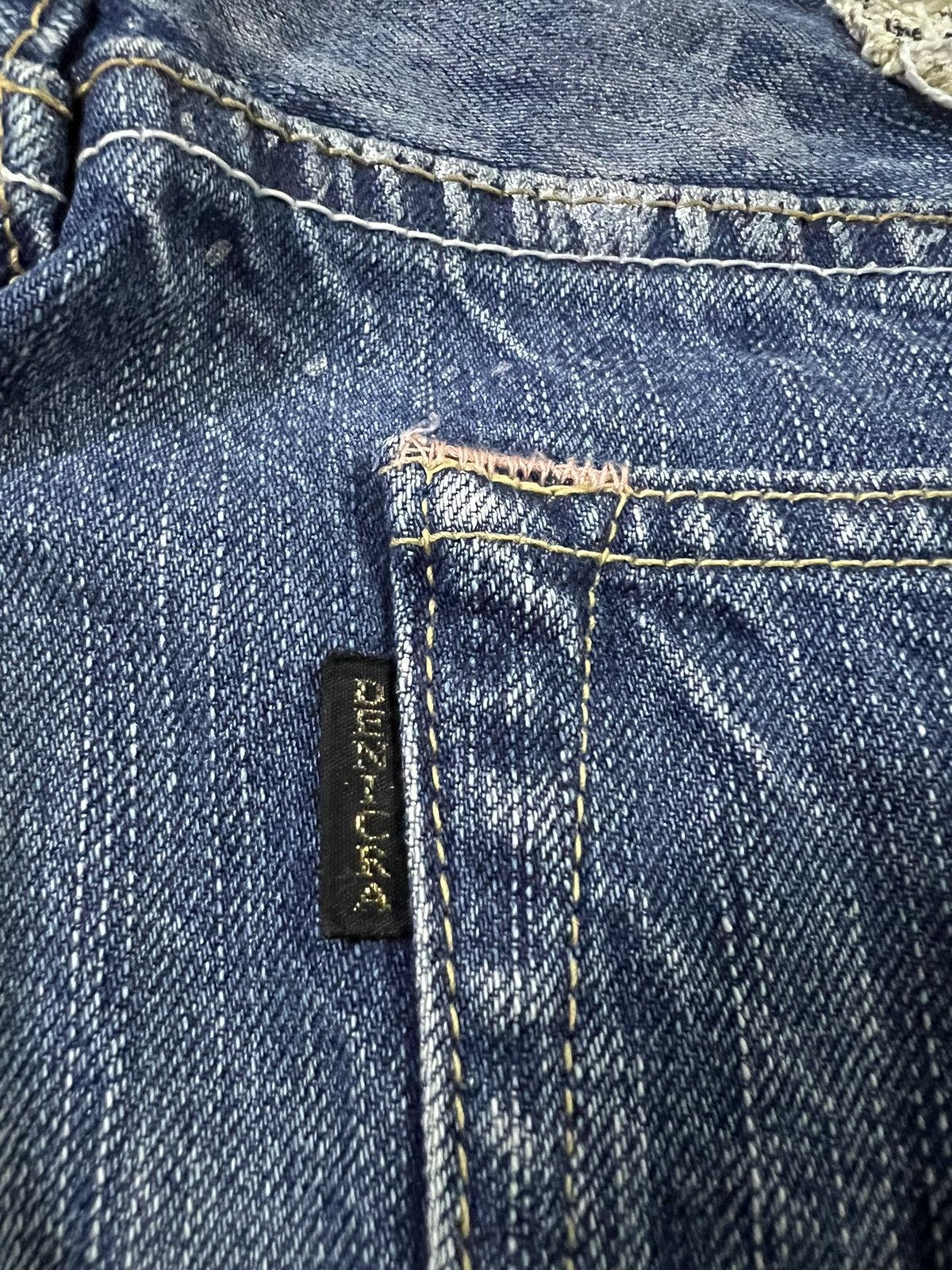 If Six Was Nine × Japanese Brand DENIM CRAFT DISTRESSED JEANS VERY RARE Size US 30 / EU 46 - 11 Thumbnail