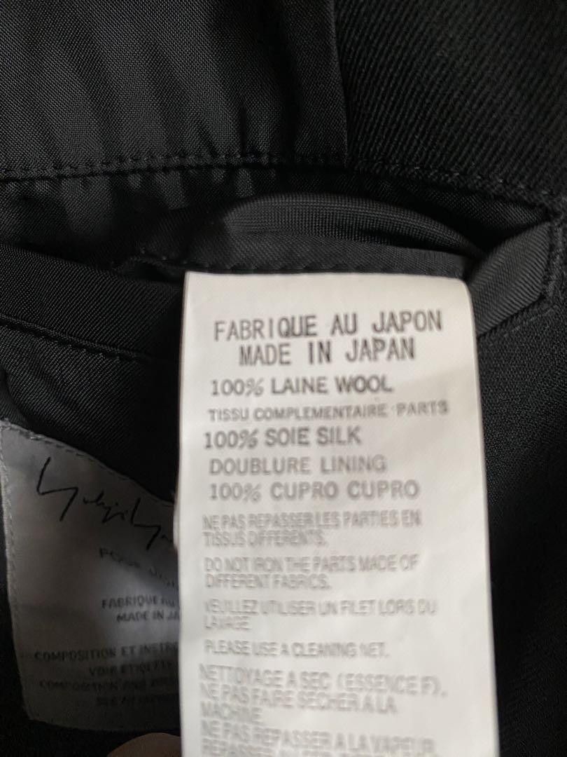 Yohji Yamamoto YOHJI YAMAMOTO pour homme06AW silk fringe coat Size US M / EU 48-50 / 2 - 8 Thumbnail