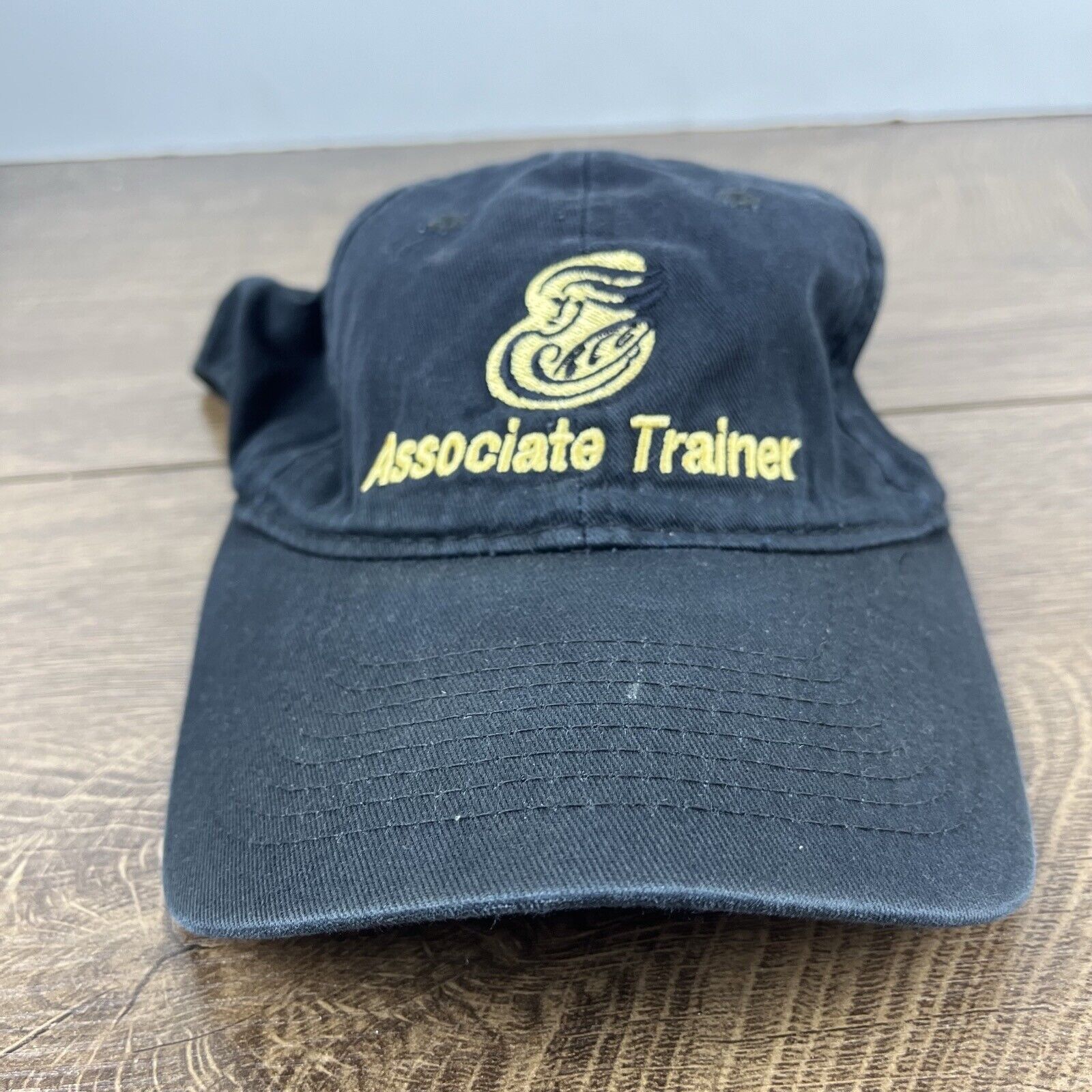 Other Associate Trainer Hat Black Cap Adjustable Hat Black Adult F Size ONE SIZE - 2 Thumbnail