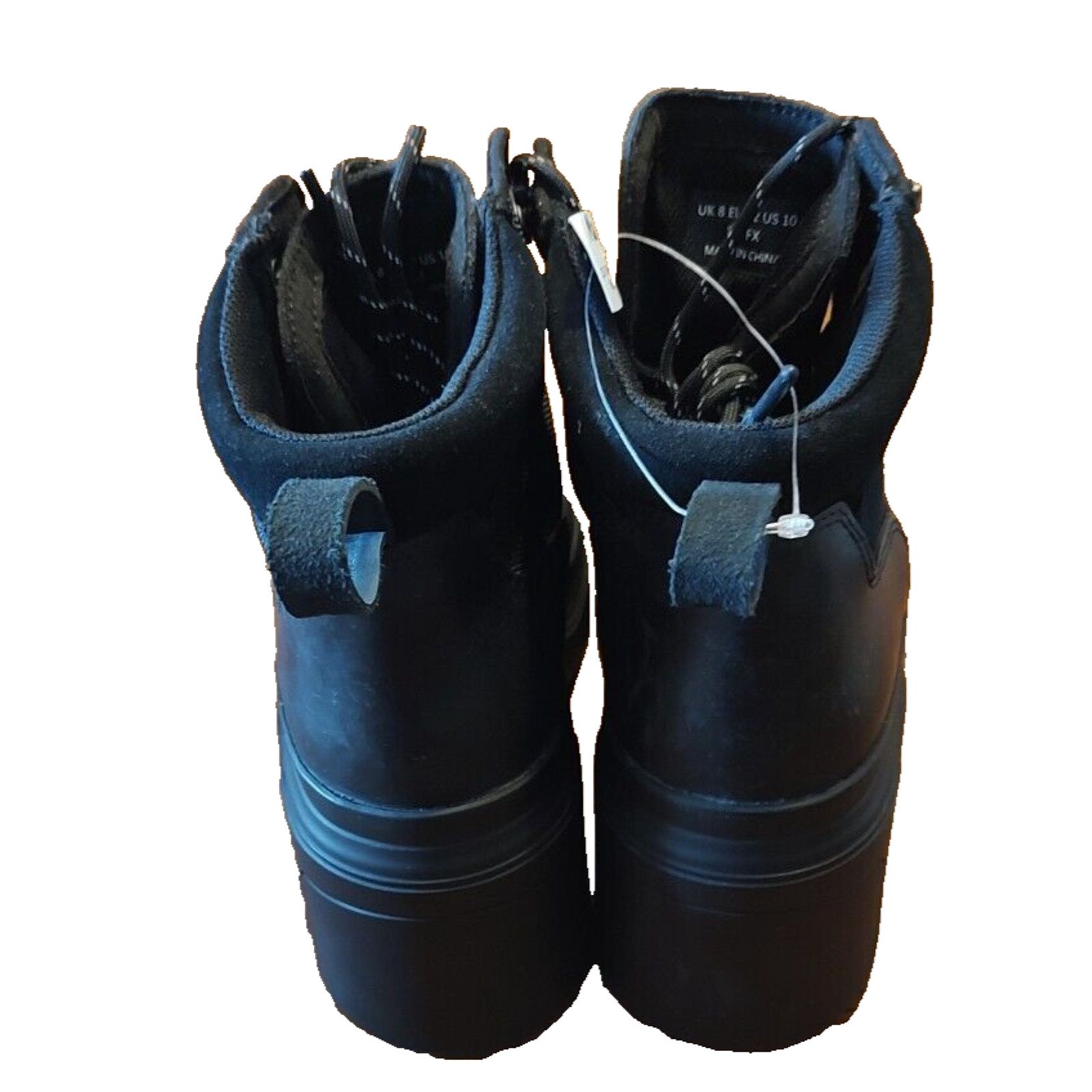 Hunter HUNTER Discoverer Mid Lace-Up Heel Boots BLACK Size 10 Size US 10 / IT 40 - 5 Thumbnail