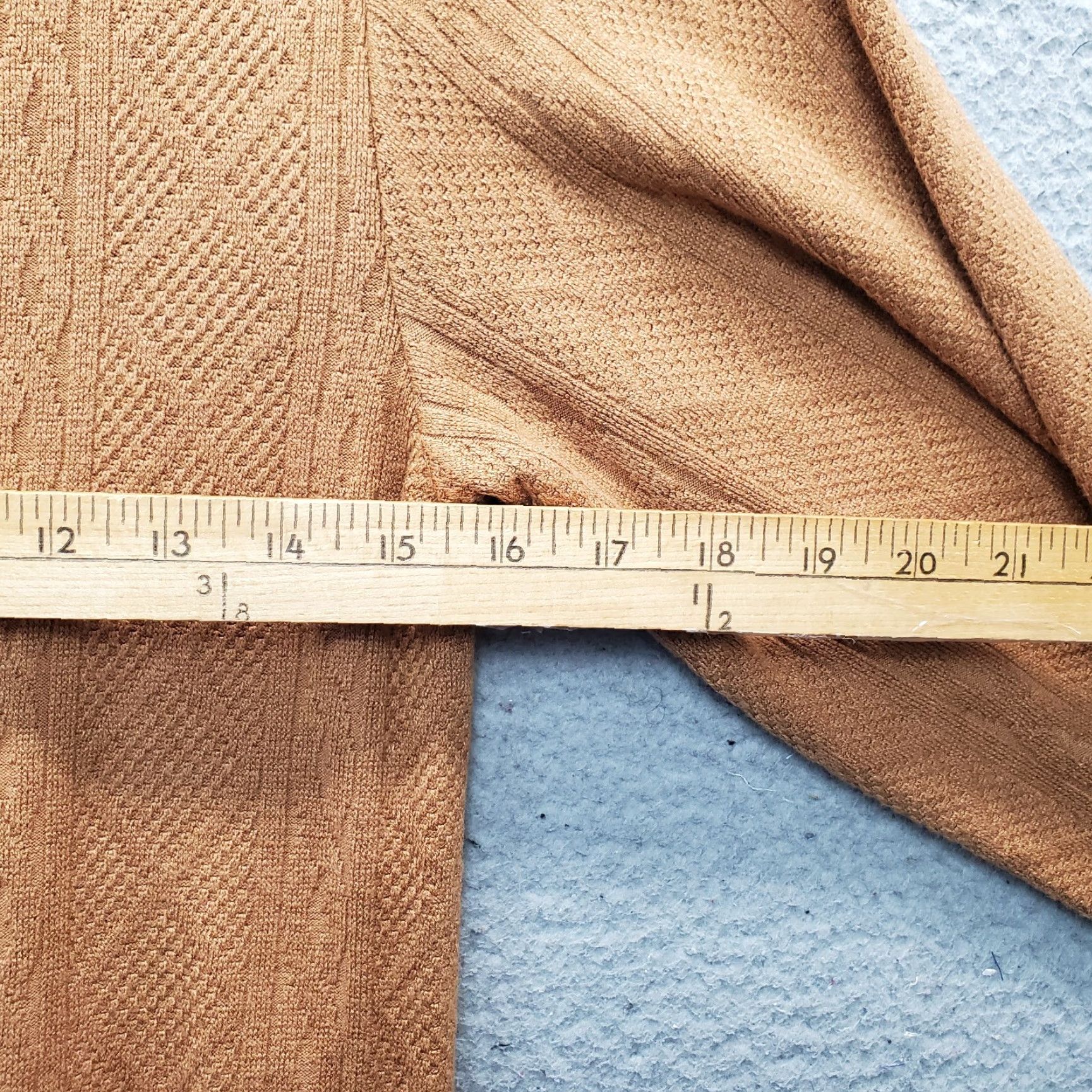 Vintage Altar'd State Cropped Top Womens Size S Brown Balloon Sleeve Round Neck Pullover Shirt Womens Small Brown Balloon Sleeve Pullover Size S / US 4 / IT 40 - 4 Thumbnail