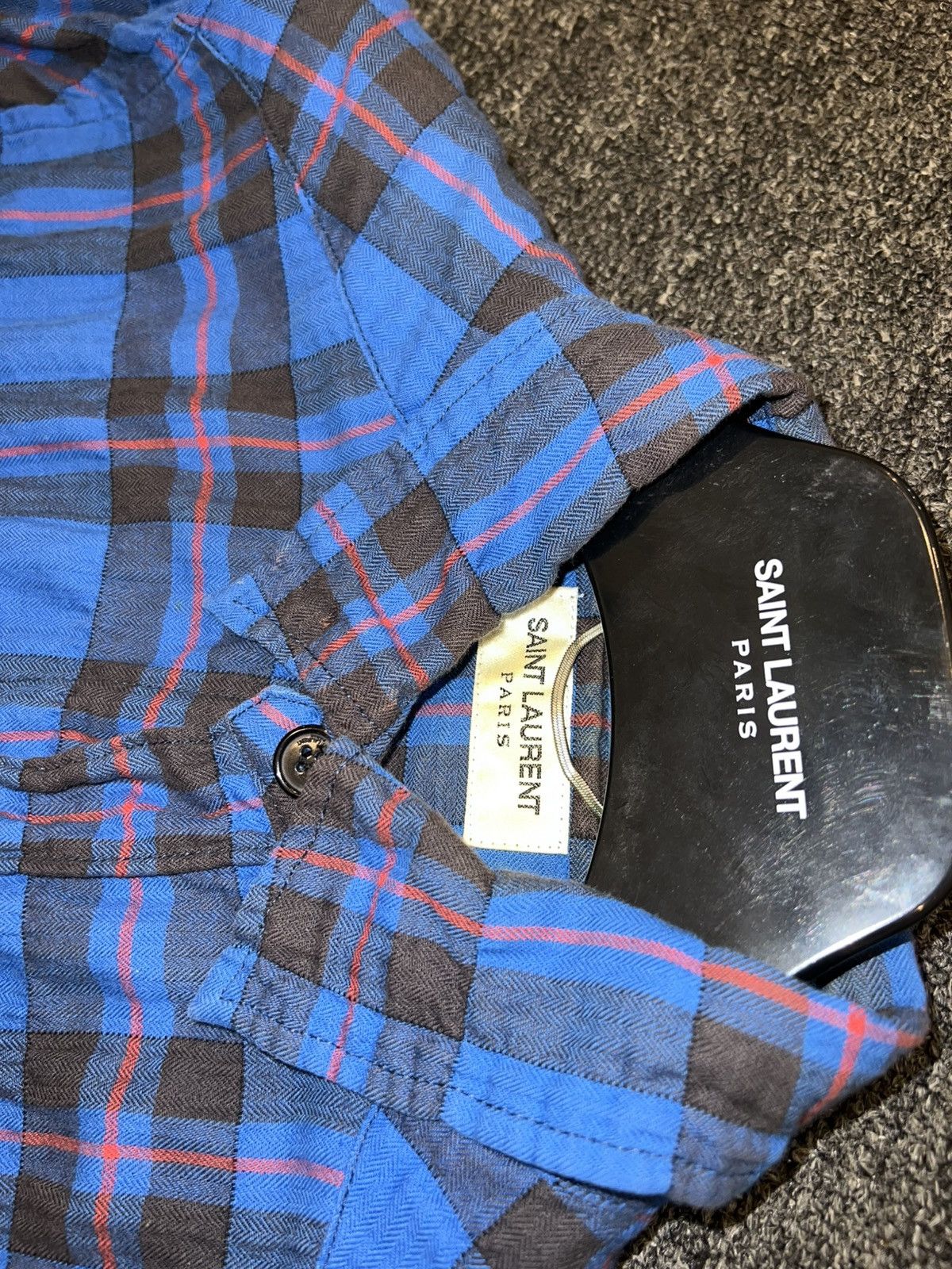 Hedi Slimane Saint Laurent Flannel ss16 by Hedi Slimane Size US M / EU 48-50 / 2 - 5 Thumbnail