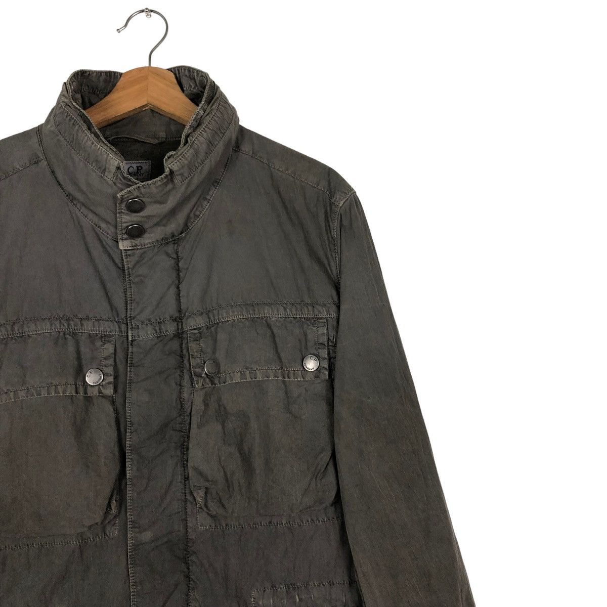 C.P. Company 🔥VINTAGE BIKER JACKET CP COMPANY MADE IN ITALY CARGO POCKET Size US L / EU 52-54 / 3 - 8 Thumbnail
