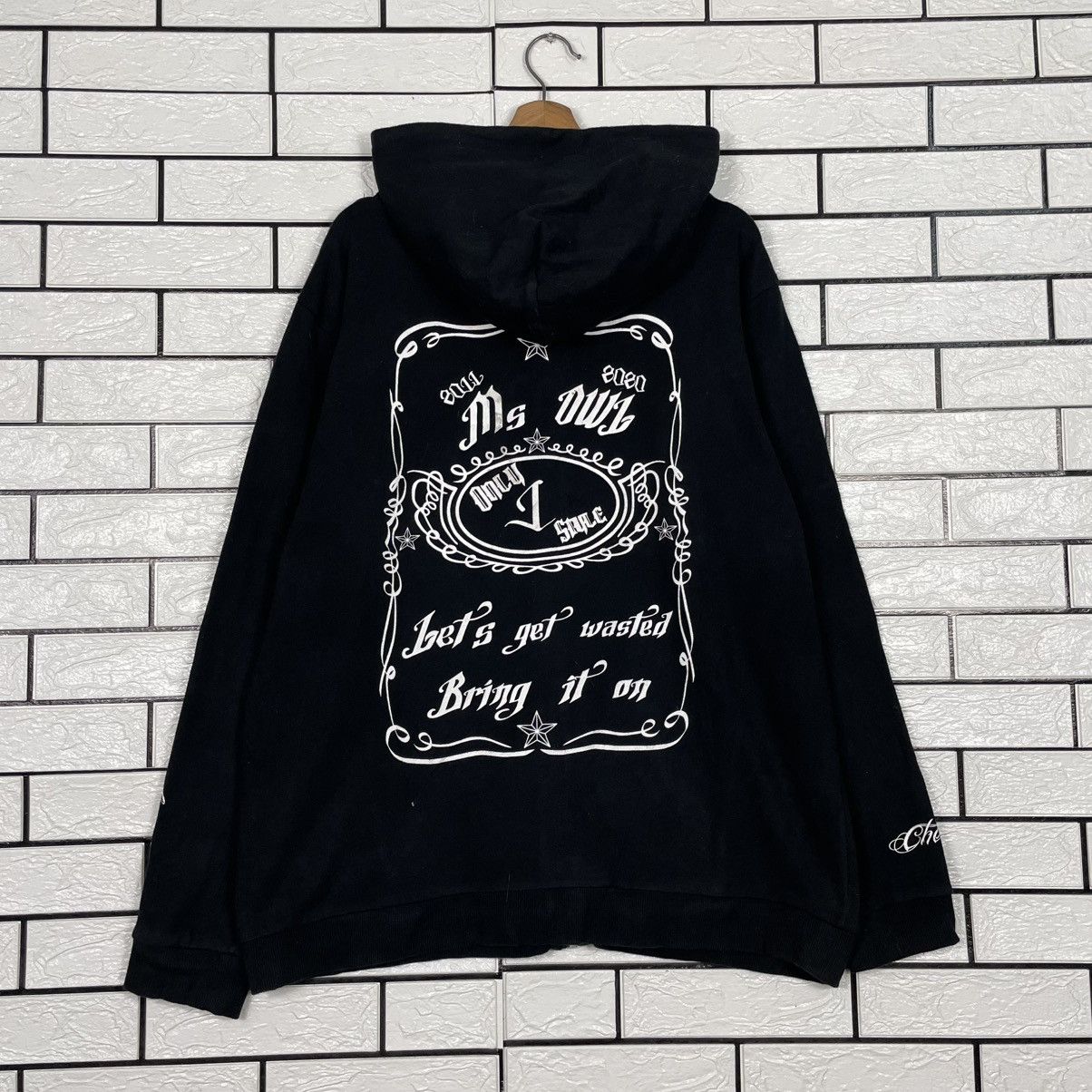 Japanese Brand Japanese Brand Truss Ms Owl Zipper Hoodie Size US L / EU 52-54 / 3 - 7 Thumbnail