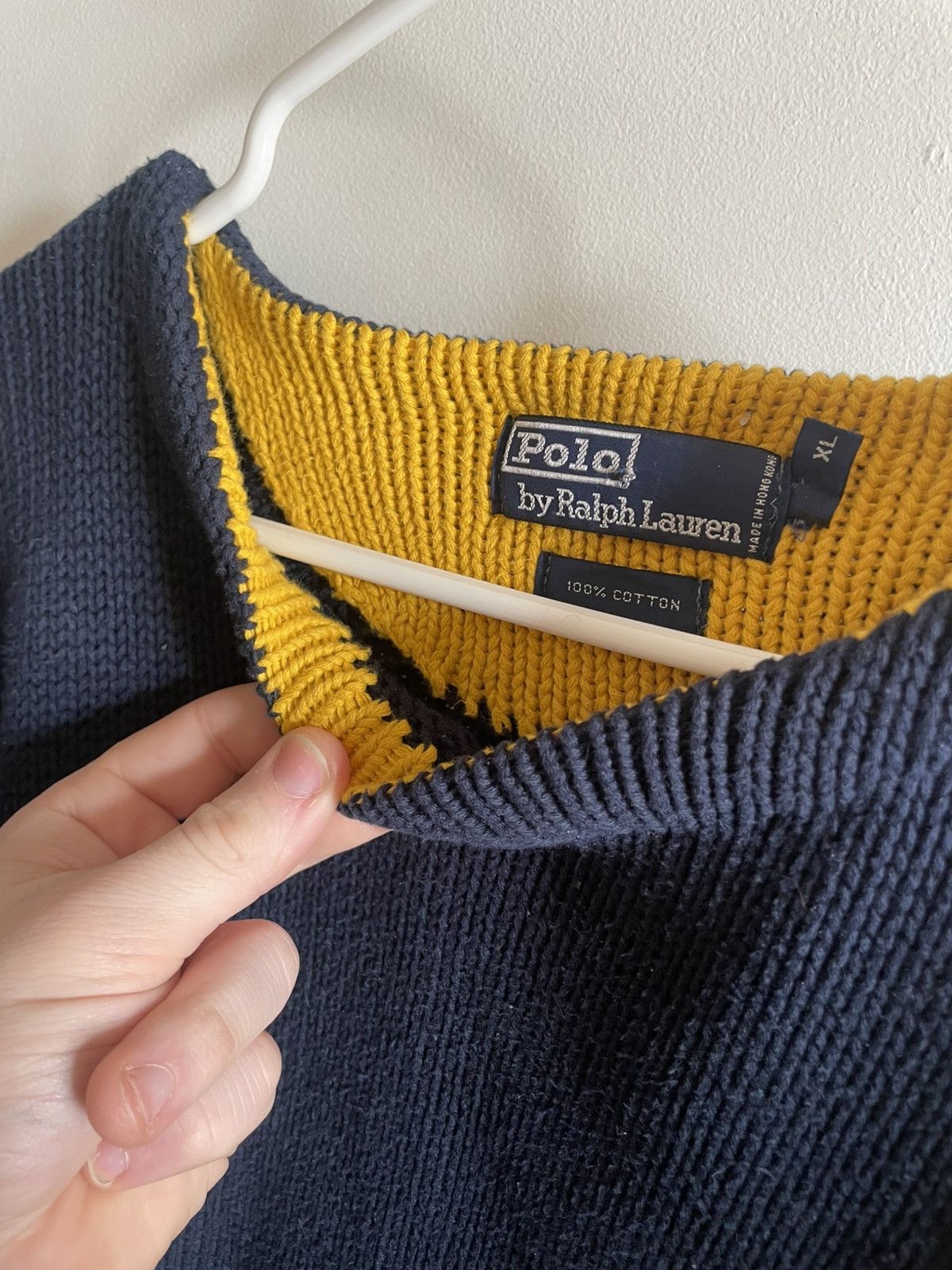 Polo Ralph Lauren Vintage Polo Sweater Size US XL / EU 56 / 4 - 3 Thumbnail