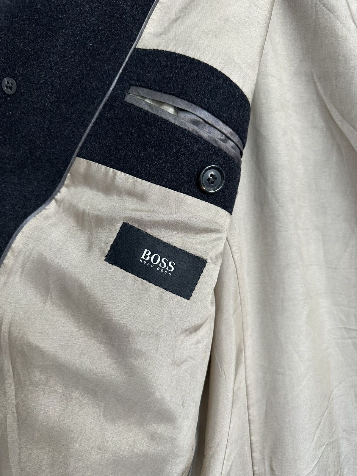 Hugo Boss Vintage Men’s Wool Jacket Hugo Boss STRATUS Size US M / EU 48-50 / 2 - 14 Thumbnail