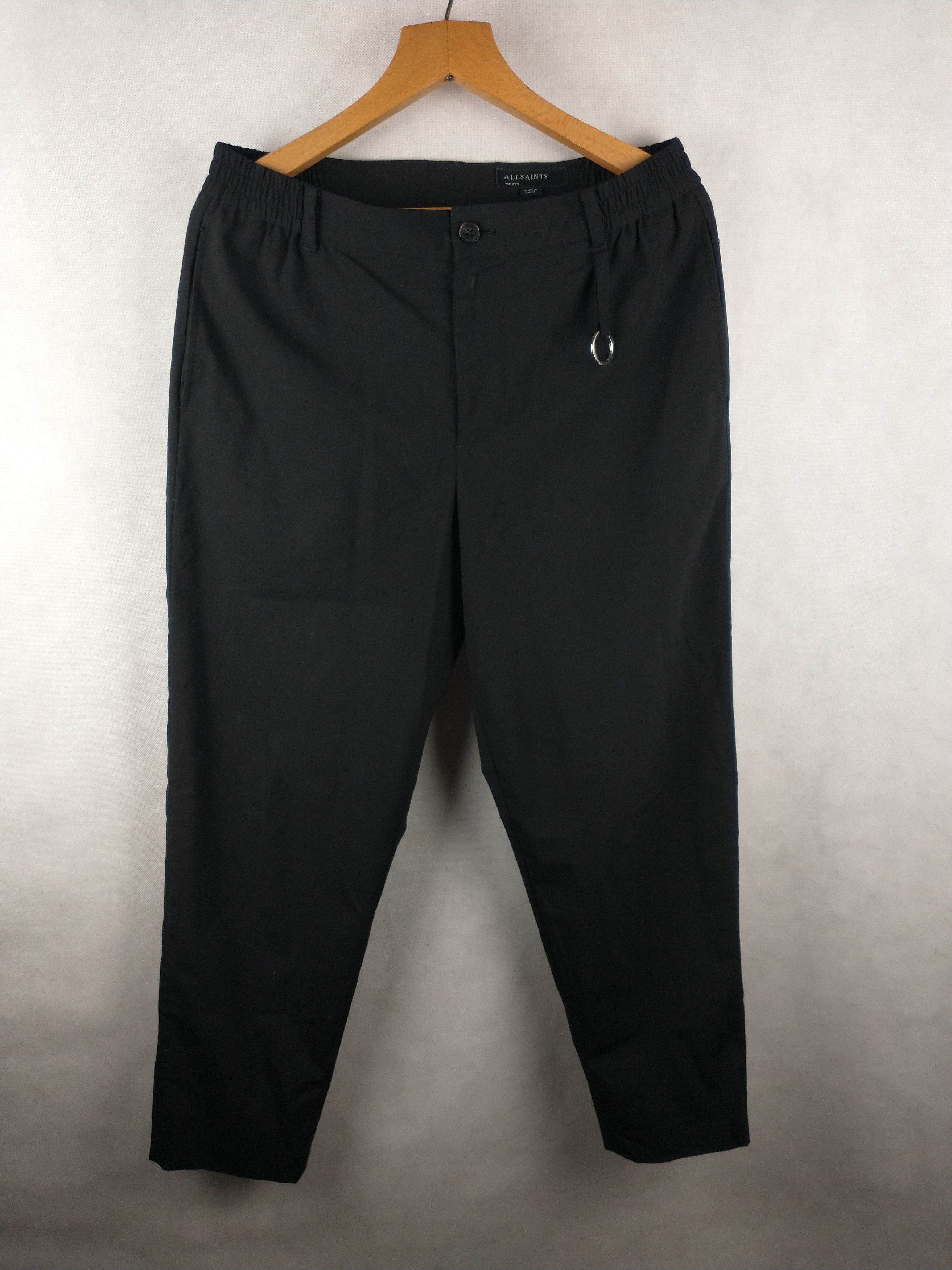 Allsaints Langley Trousers Size 30 Wool Blend High Waist Pants Size US 30 / EU 46 - 5 Thumbnail