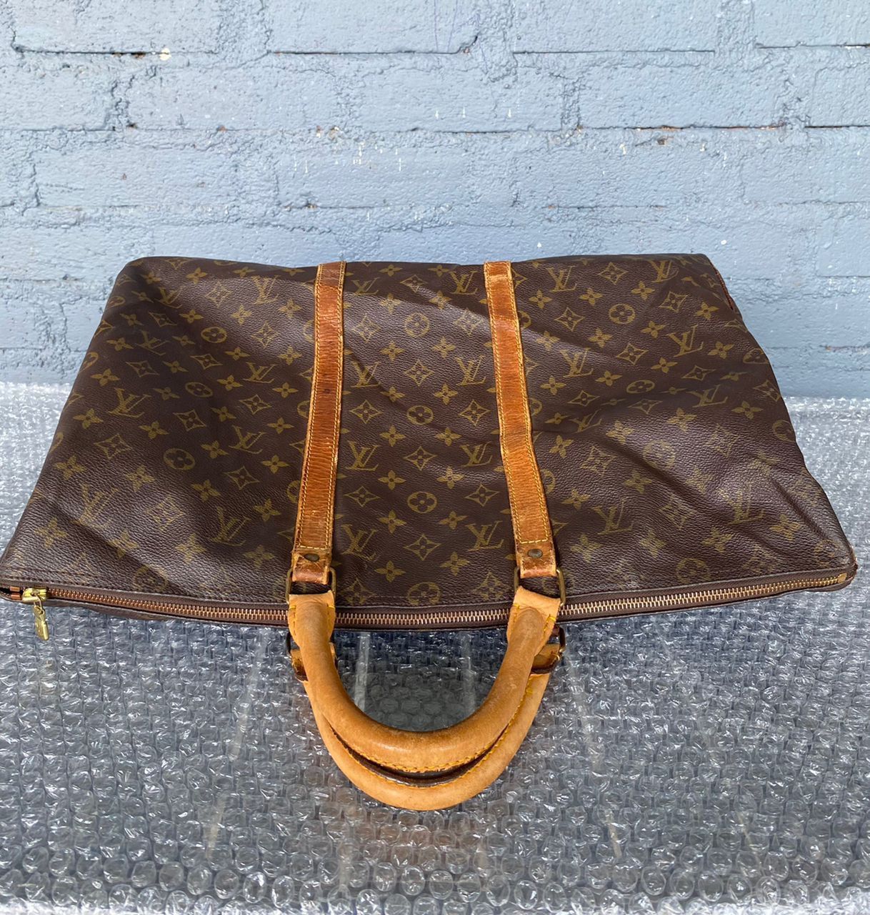 Louis Vuitton Authentic Vintage Louis Vuitton Keepall 45 Travel Size ONE SIZE - 6 Thumbnail