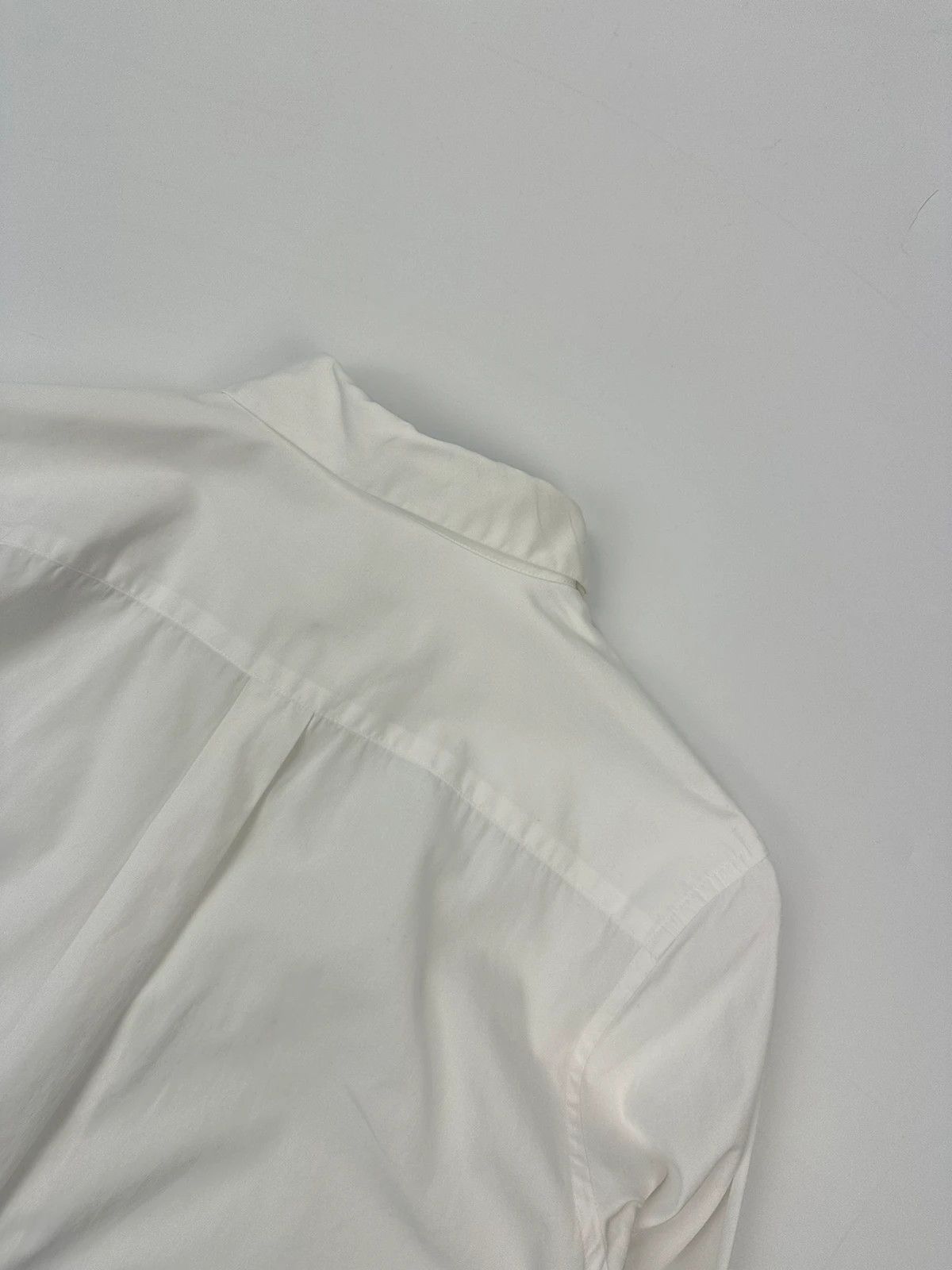 Comme des Garcons Comme Des Garçons 00’s White Cotton Simple Dress Shirt Size S / US 4 / IT 40 - 4 Thumbnail