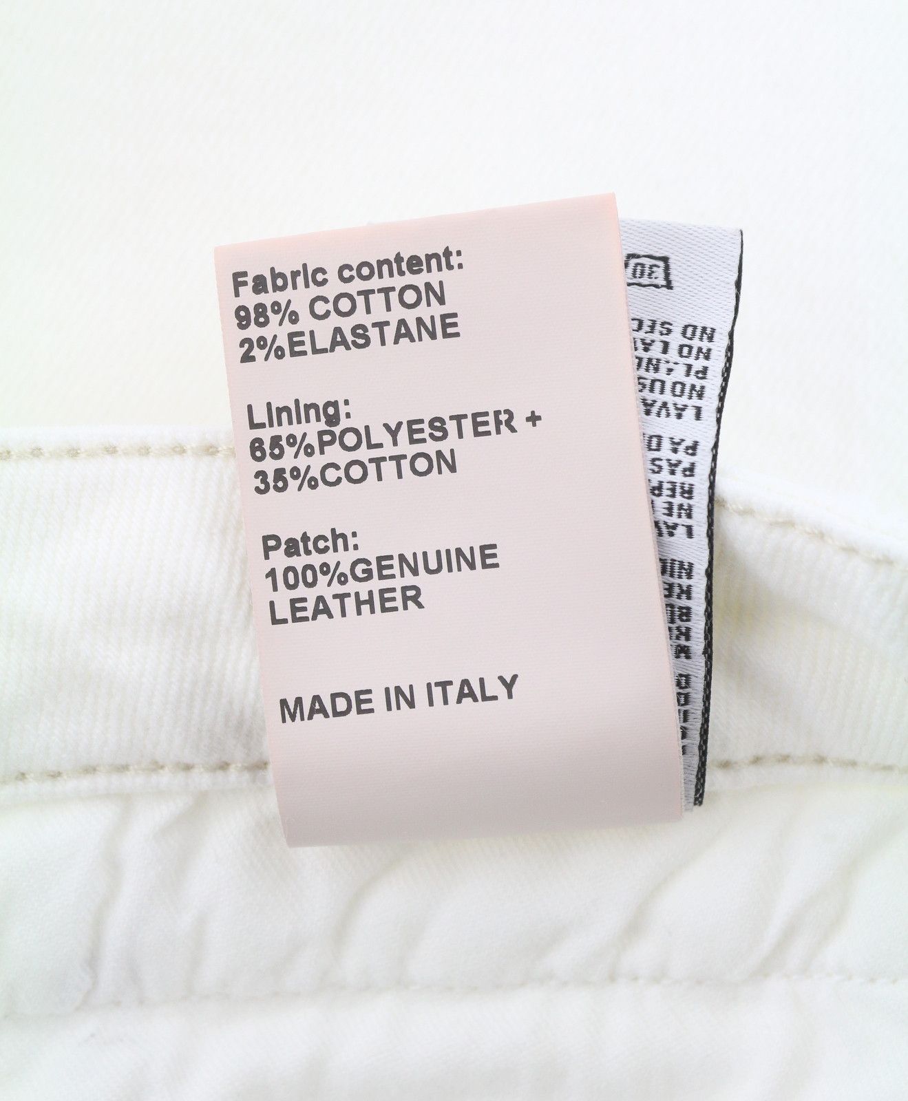 R13 TOBY BOY 26 Aerin White Stretch Jeans 89845 Size 26" / US 2 / IT 38 - 11 Thumbnail