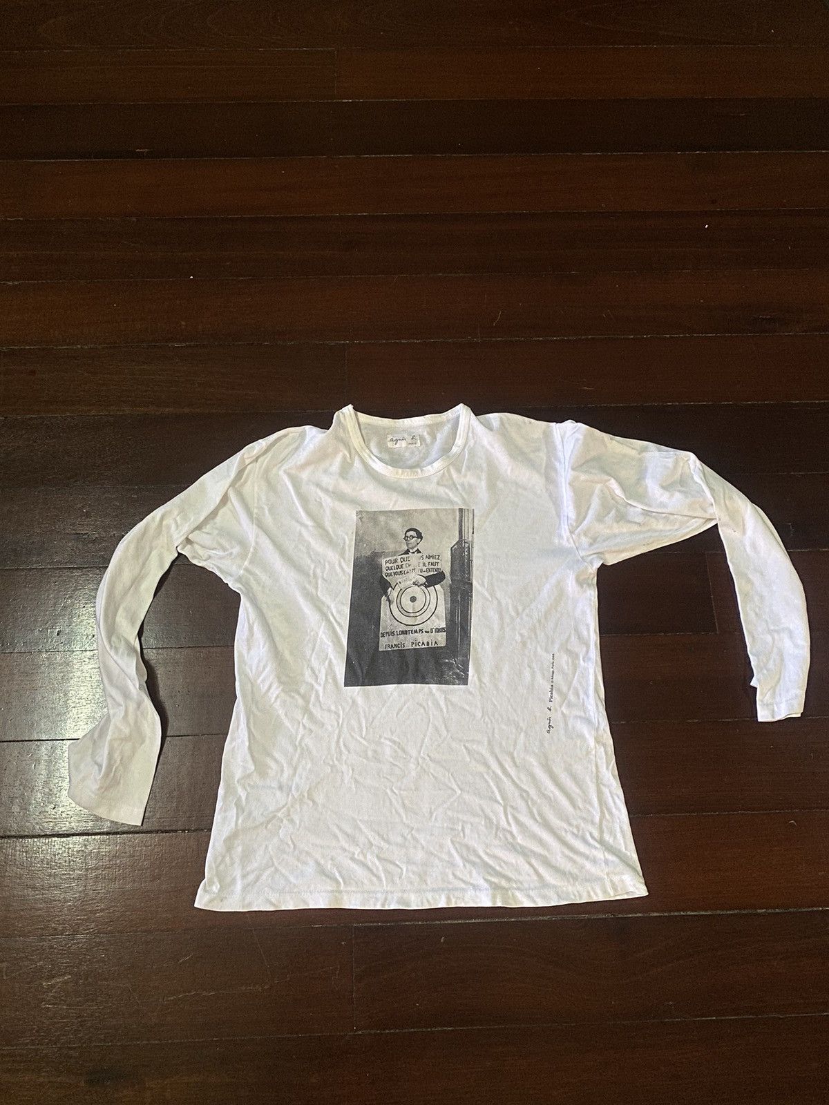 A.P.C. × agnes b. FIRE 🔥 VINTAGE AGNES.B PICABIA adagp paris 1998 Size US L / EU 52-54 / 3 - 1 Thumbnail