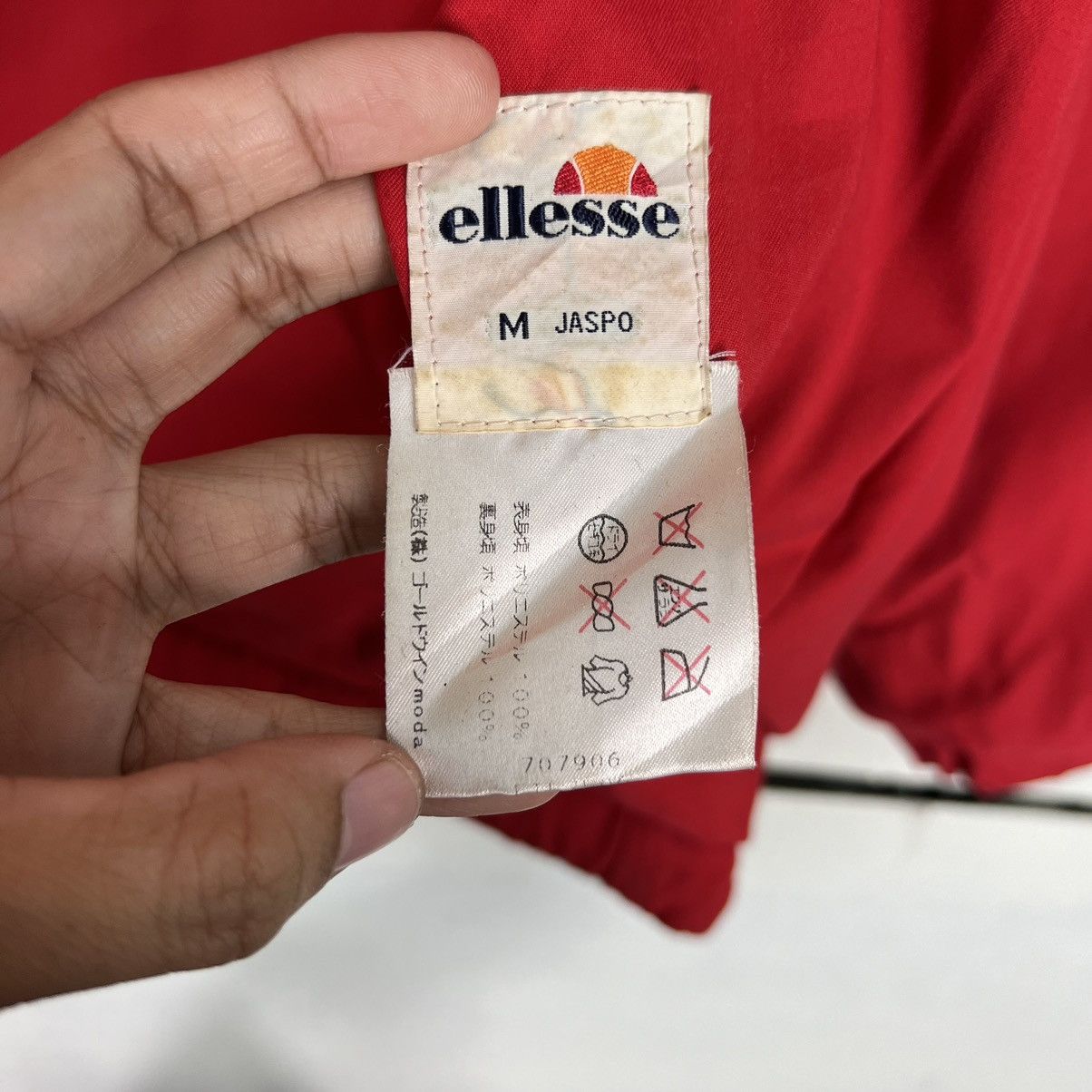 Ellesse 🔥 VINTAGE ELLESSE REVERSIBLE BIG LOGO JACKET Size US M / EU 48-50 / 2 - 23 Thumbnail
