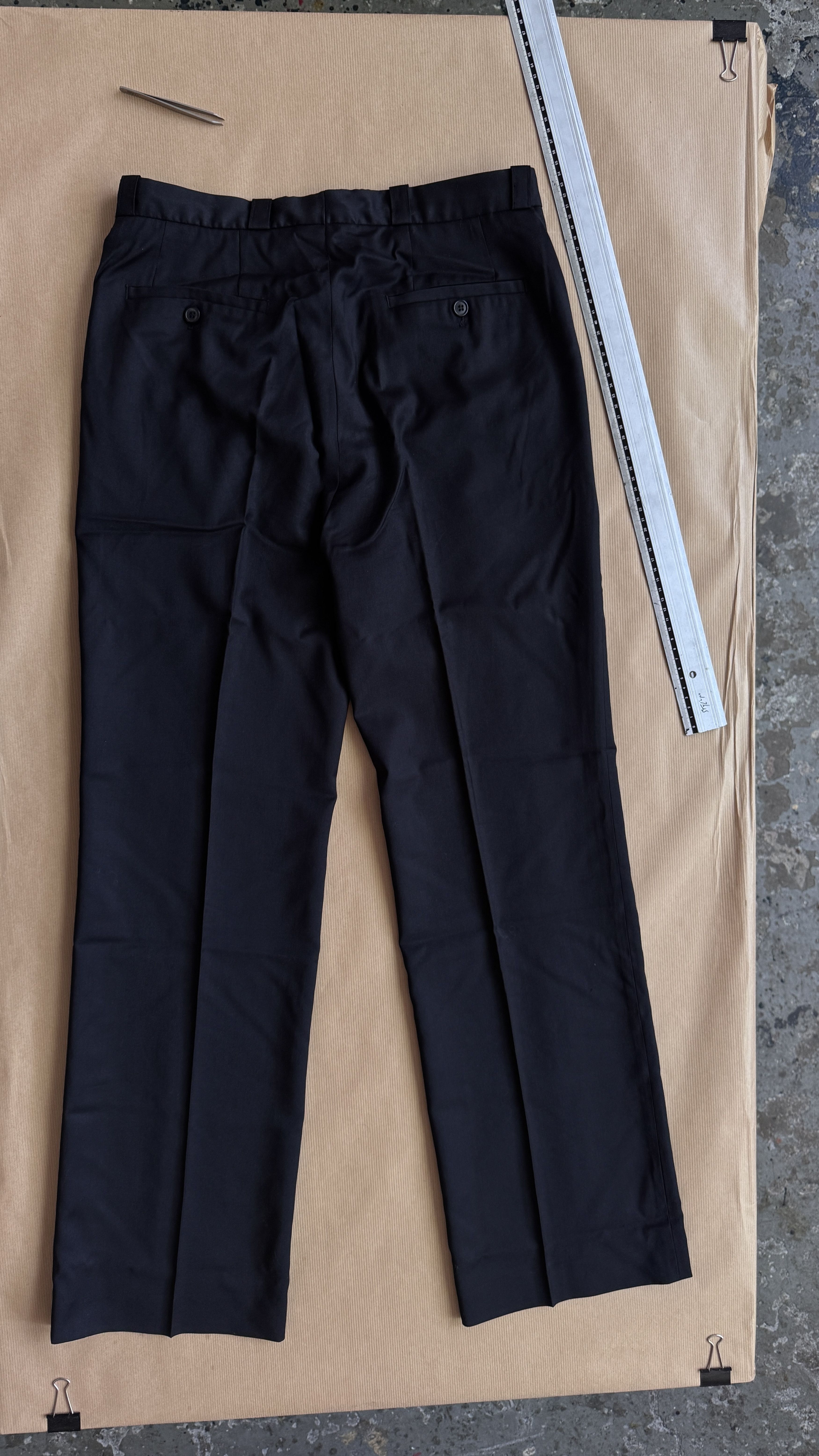 Martine Sitbon aa . 48 . COLLECTOR . AS NEW . WIDE WOOL PANTS . 113PA1002 Size US 32 / EU 48 - 16 Thumbnail