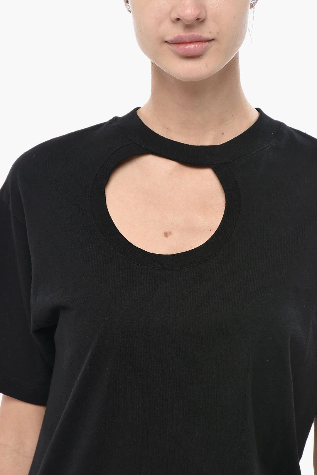 Off-White og1mm0426 Cotton T-Shirt in Black Size XXS / US 00 / IT 34 - 3 Thumbnail