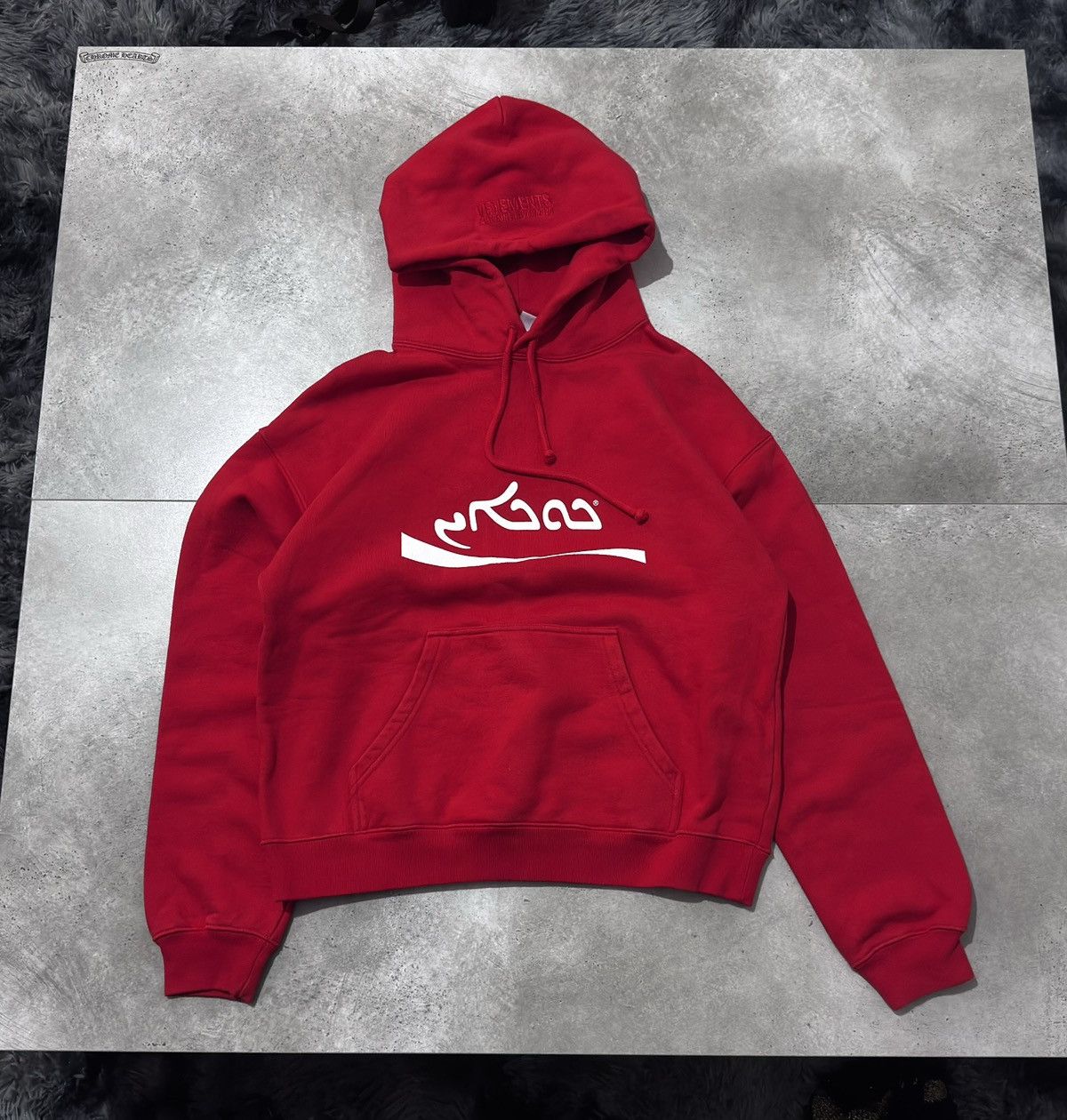 Vetements vetements arabic coke hoodie Size US S / EU 44-46 / 1 - 1 Thumbnail