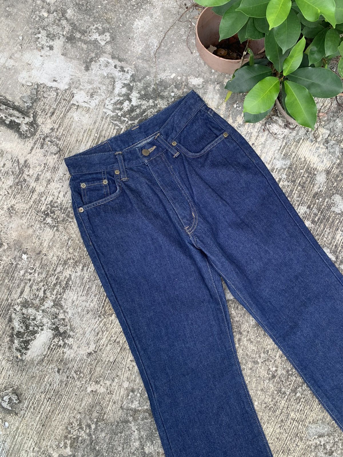 Edwin × Japanese Brand × Le Grande Bleu (L.G.B.) Flare Edwin x something bootcut jeans Size 27" / US 4 / IT 40 - 4 Thumbnail