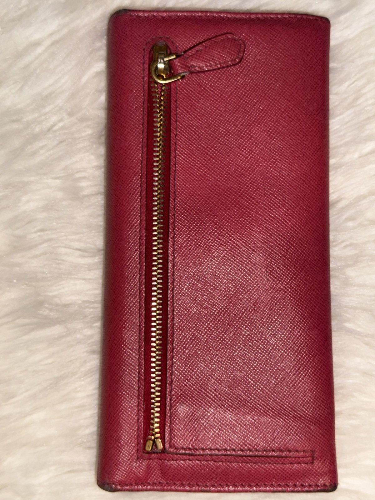 Prada Prada Pink Saffiano Long Wallet Size ONE SIZE - 8 Thumbnail