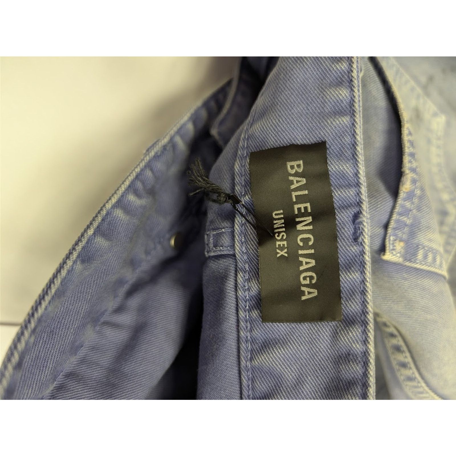 Balenciaga o1rshd1 Unisex Loose fit Jeans in Workwear Purple Size US 36 / EU 52 - 14 Thumbnail