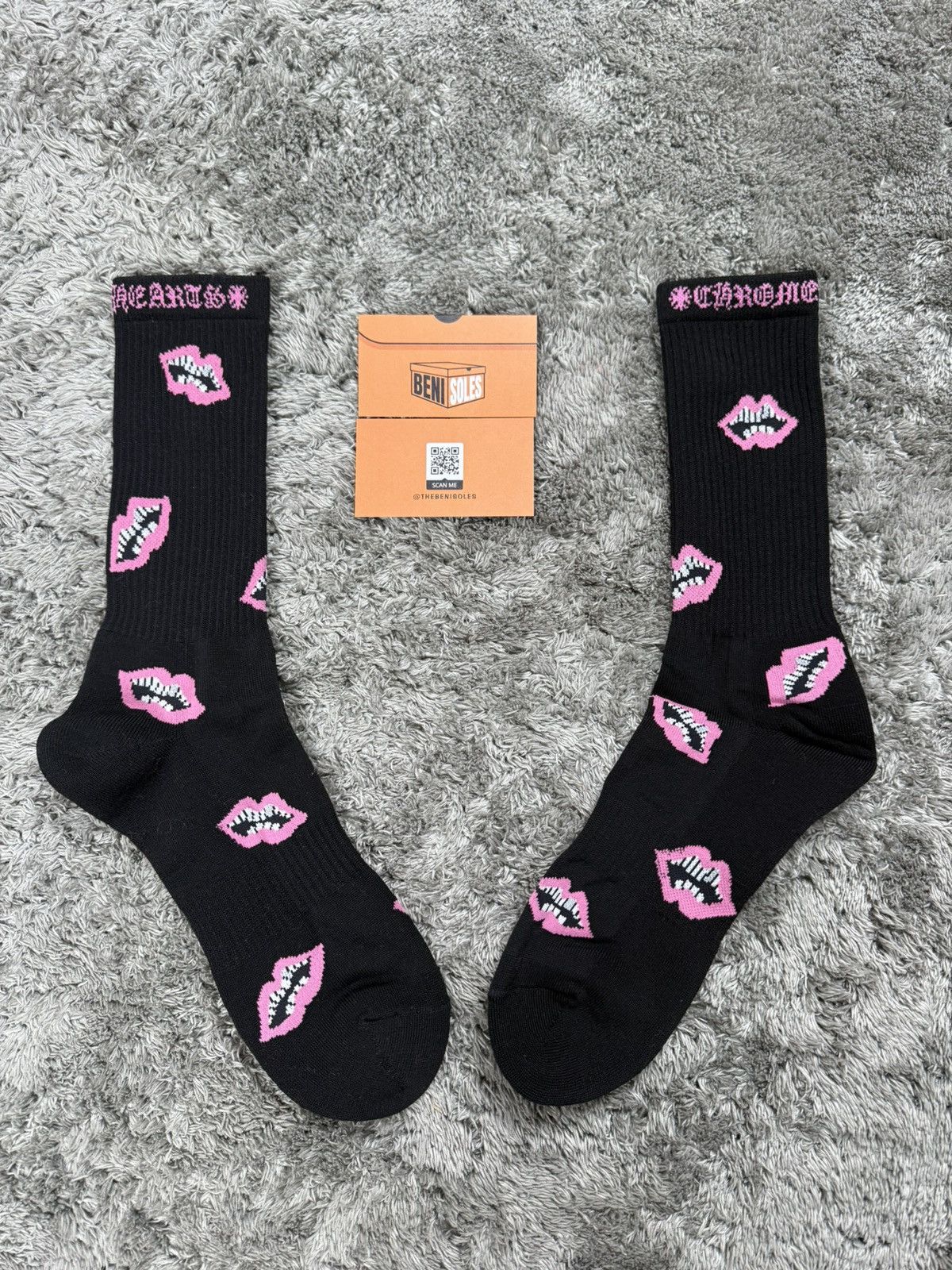 Chrome Hearts Chomper Socks | Grailed