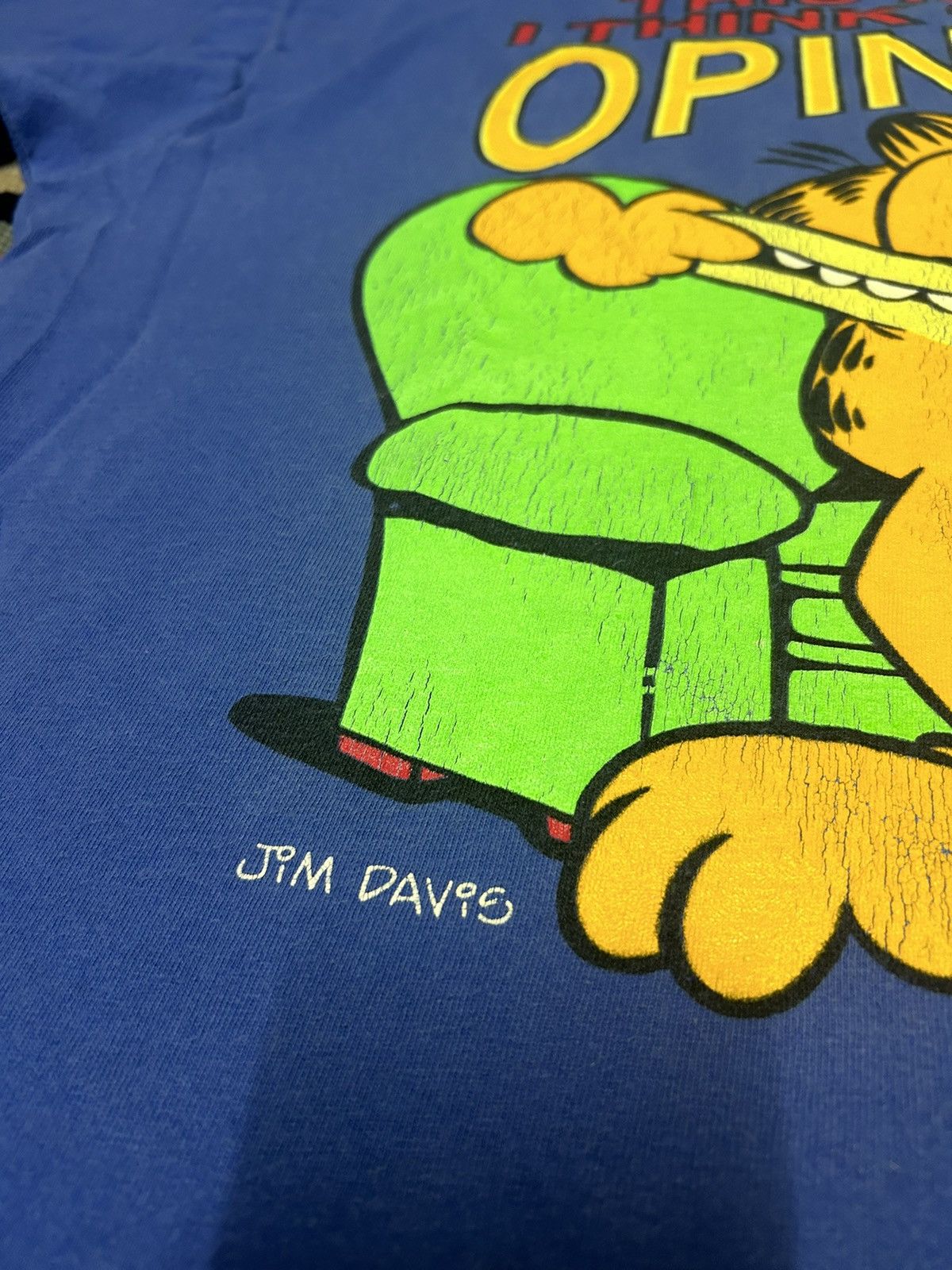 Cartoon Network × Nickelodeon × Vintage Rare Vintage 1978 garfield tee Size US L / EU 52-54 / 3 - 2 Thumbnail