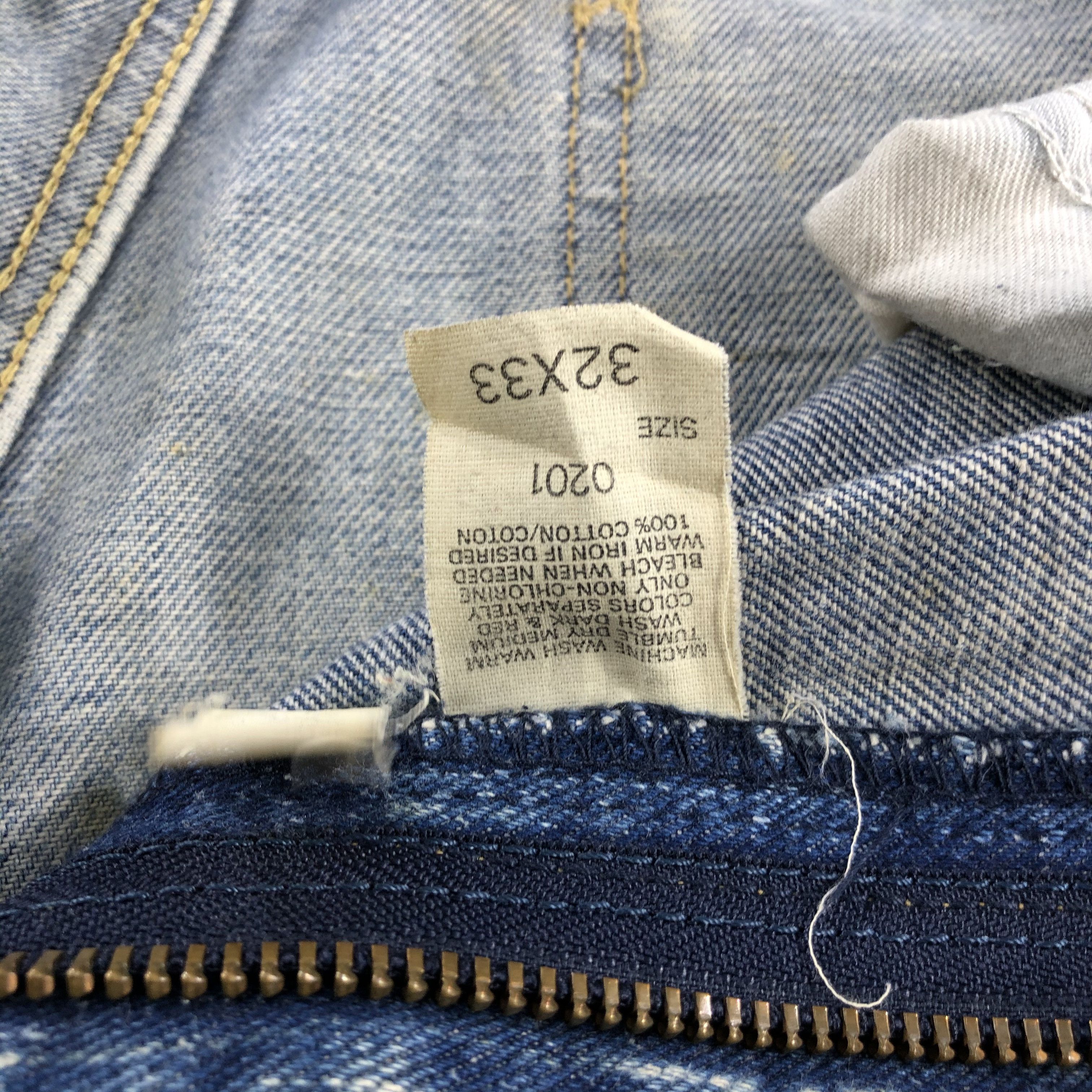 Lee Vintage Blue Wash Lee Jeans-J1897 Size US 31 - 14 Thumbnail