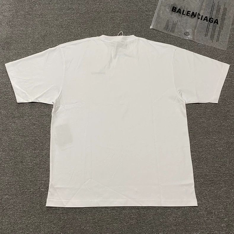 Balenciaga Balenciaga Small Logo Short Sleeve Size US M / EU 48-50 / 2 - 3 Thumbnail