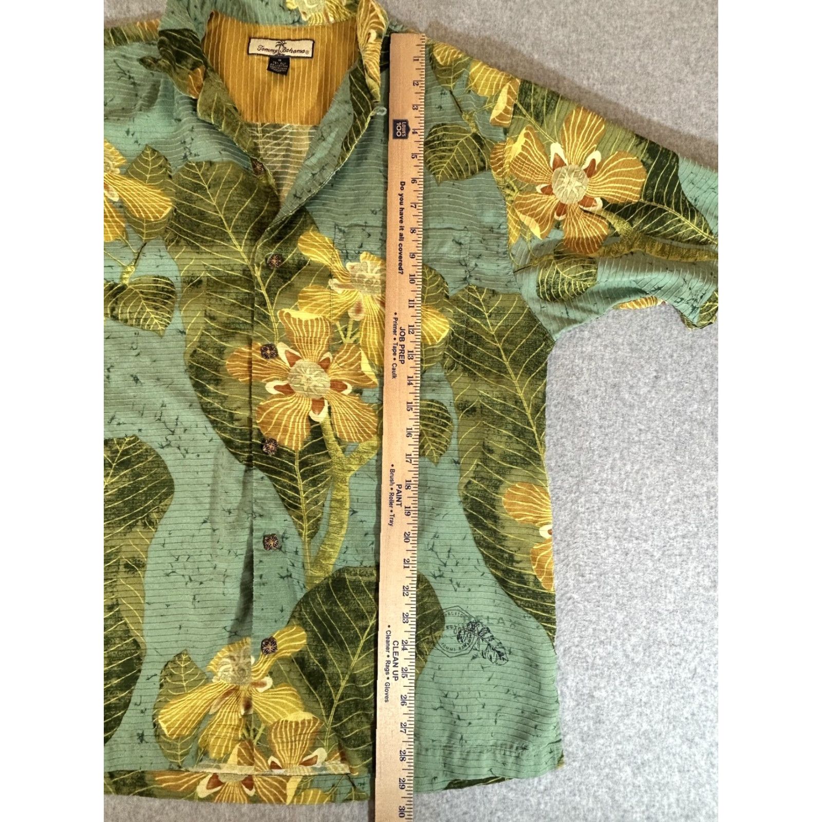Tommy Bahama Tommy Bahama Shirt Mens Medium Floral Silk Cotton Hawaiian Camp Aloha Loop Collar Size US M / EU 48-50 / 2 - 7 Thumbnail