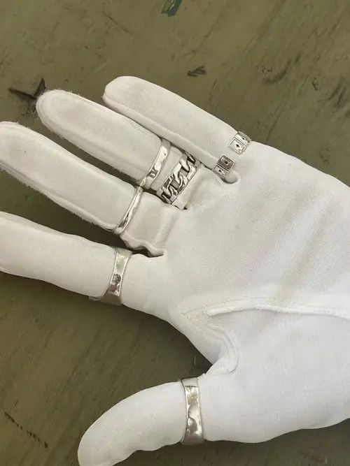 Jewelry × Vintage Ace Punk Ring Combo Size ONE SIZE - 3 Thumbnail