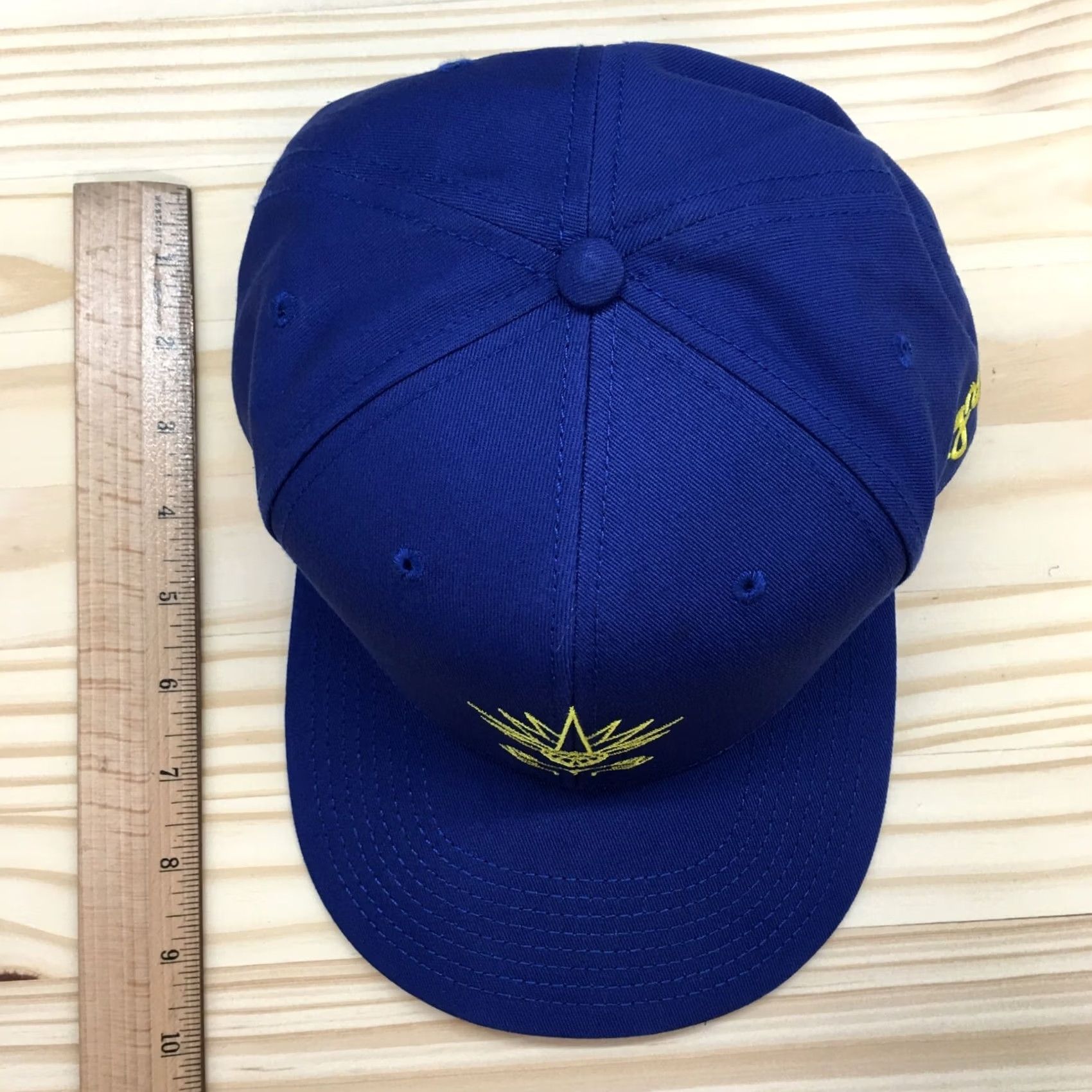 Vintage Otto Milagro Snapback Hat Mens Blue One Size Flat Brim Embroidered Logo Size ONE SIZE - 3 Thumbnail