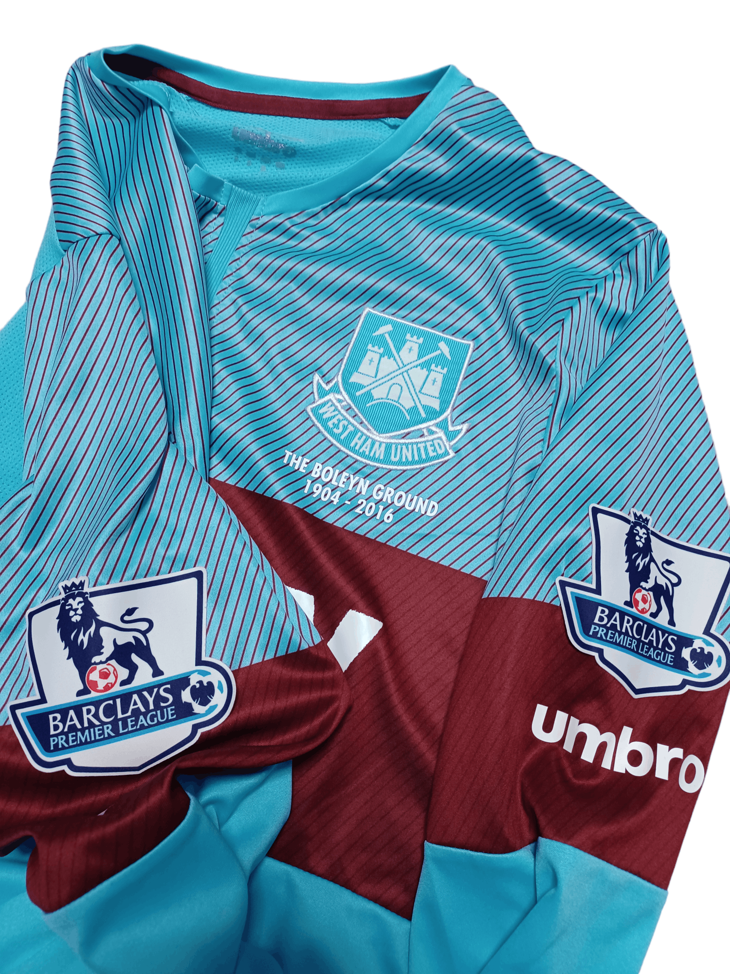 Umbro ALEXANDER SONG #4 WEST HAM VINTAGE UMBRO 2016 JERSEY Size US S / EU 44-46 / 1 - 5 Thumbnail