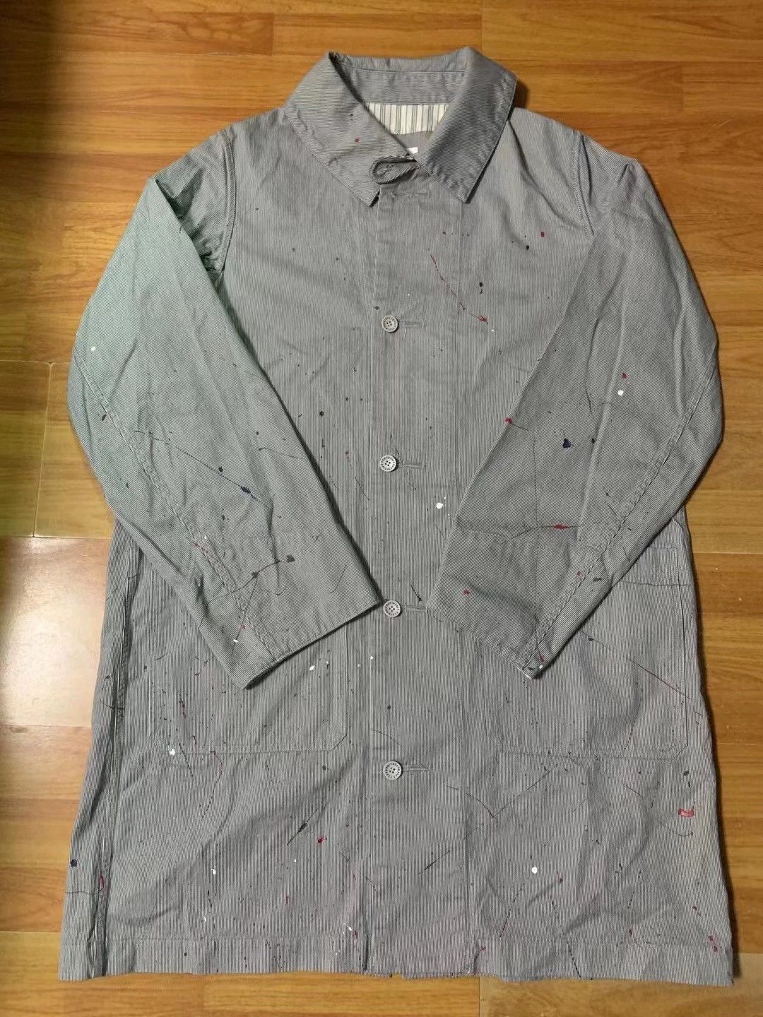 visvim 20ss grease monkey coat