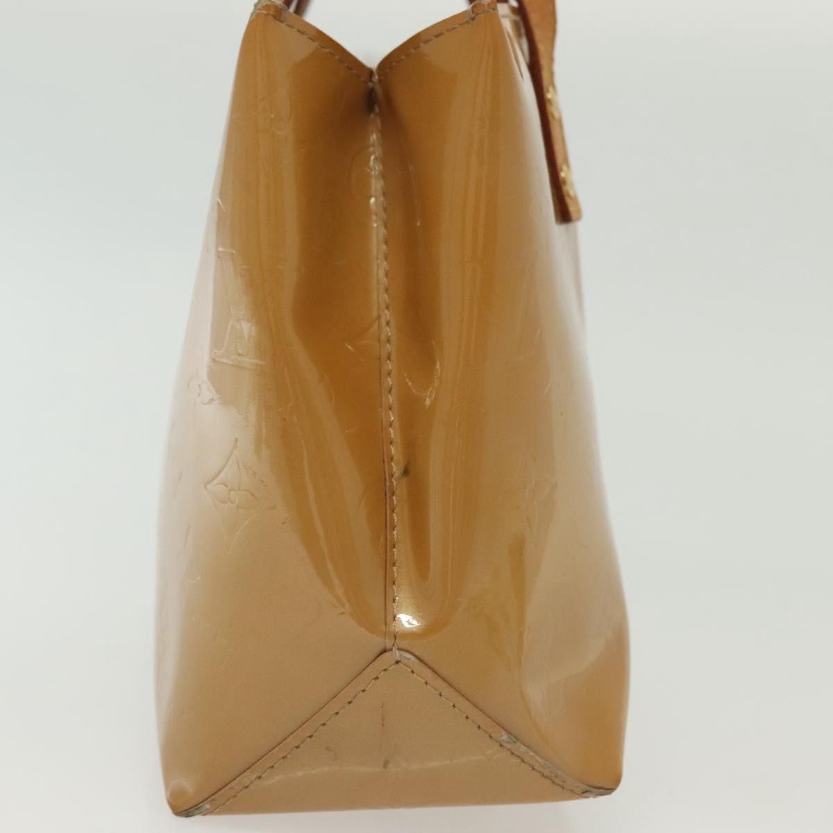 Louis Vuitton LOUIS VUITTON Monogram Vernis Reade PM Hand Bag Noisette Size ONE SIZE - 5 Thumbnail